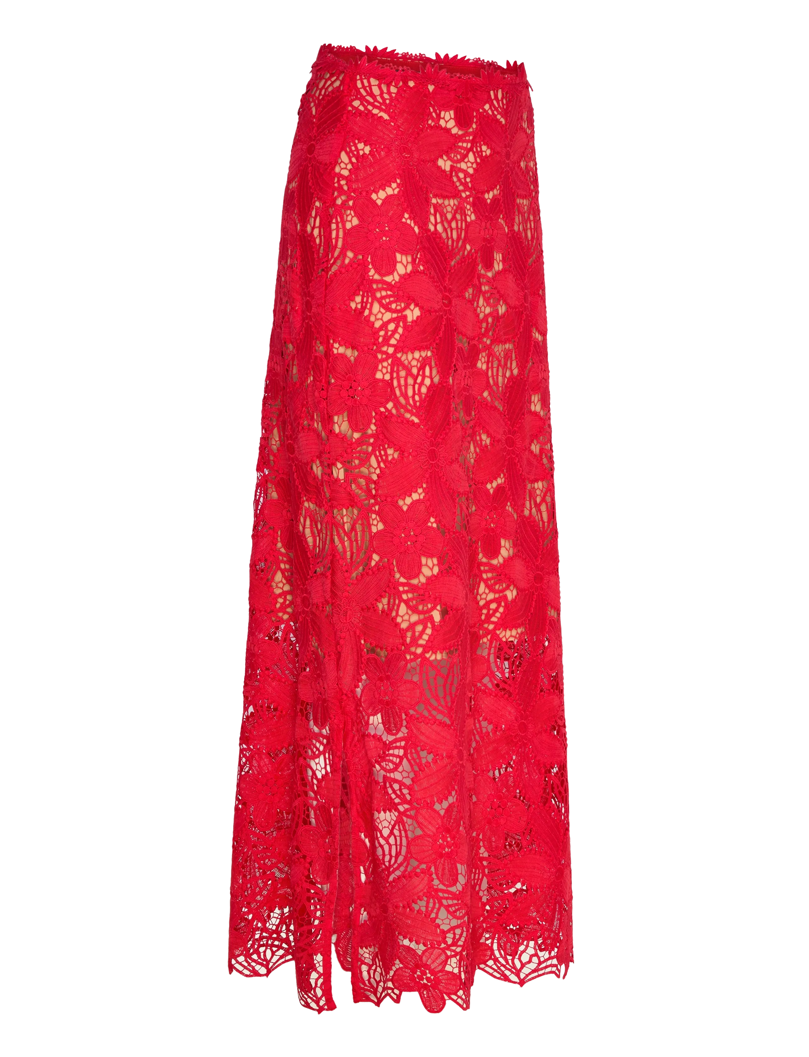Bruuns Bazaar - NypaBBJoani skirt - midi skirts - true red - 4