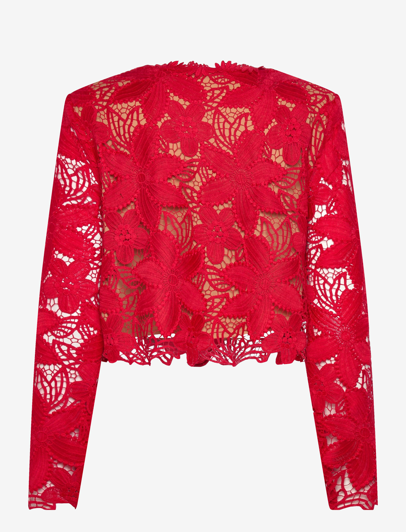 Bruuns Bazaar - NypaBBToqa jacket - långärmade blusar - true red - 2