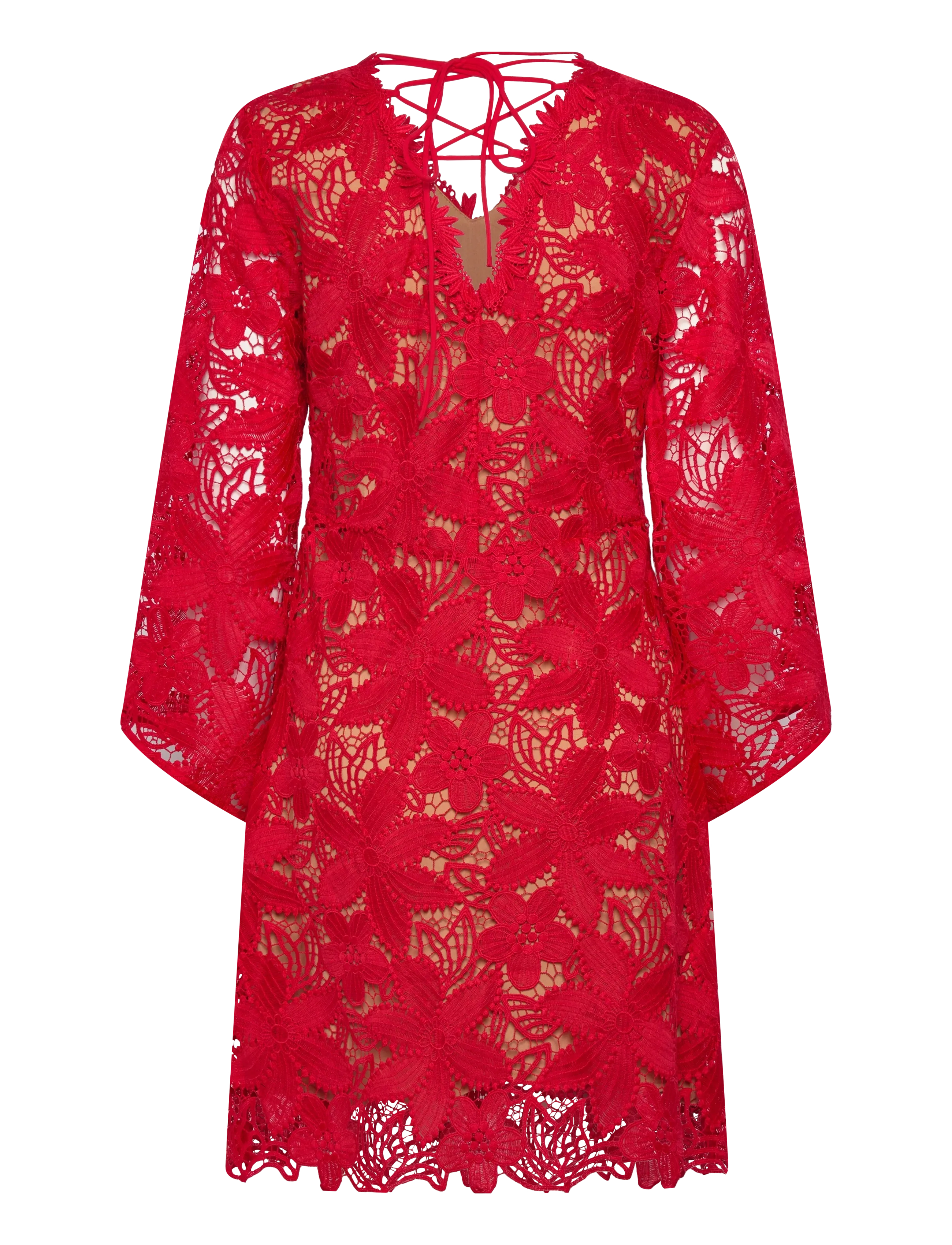 Bruuns Bazaar - NypaBBToruna dress - kokteiļkleitas - true red - 2