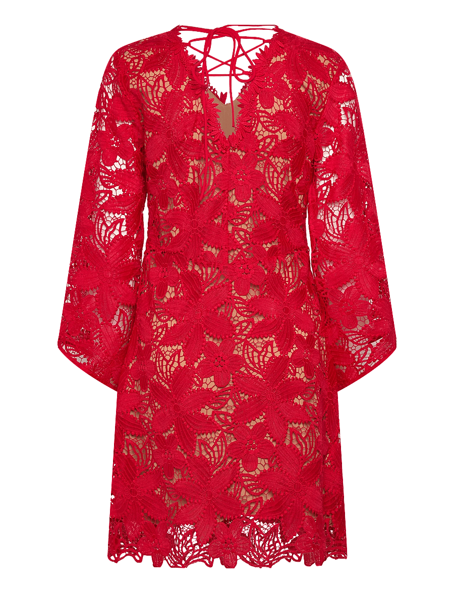 Bruuns Bazaar - NypaBBToruna dress - kokteiļkleitas - true red - 2