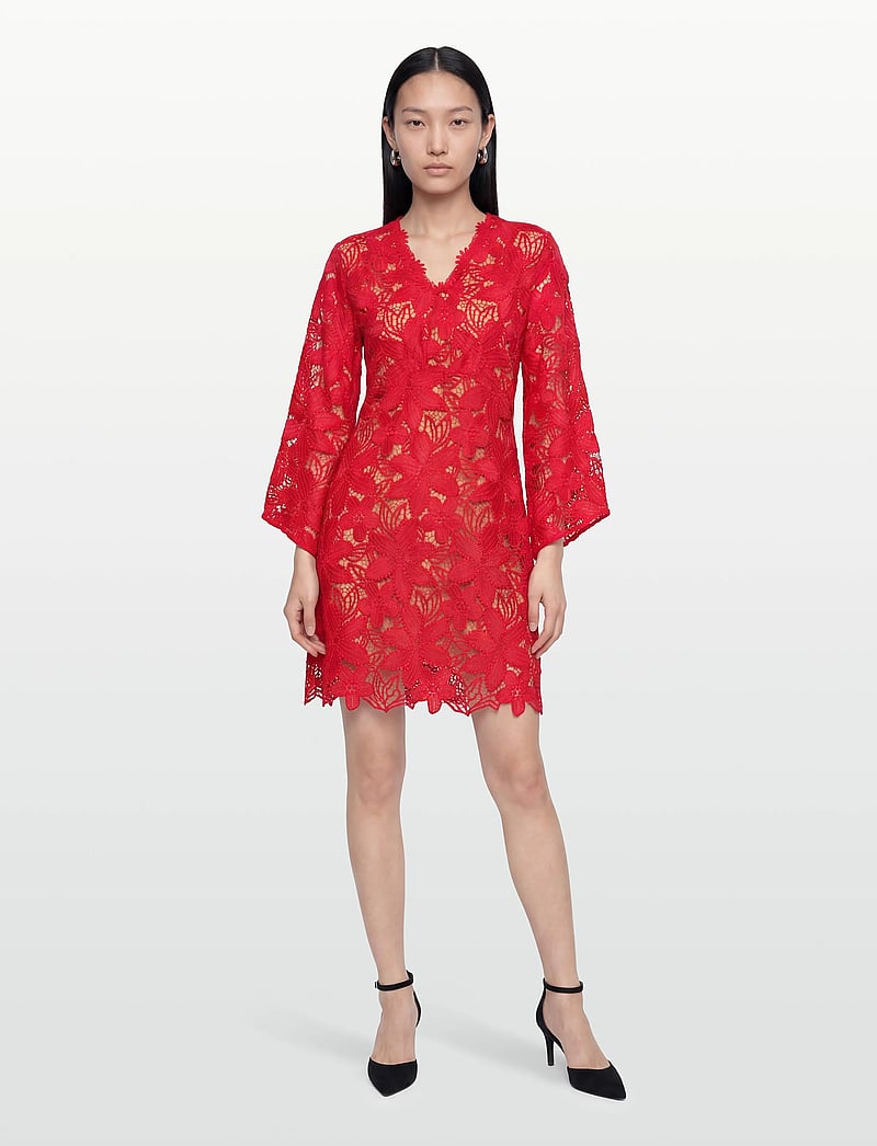Bruuns Bazaar - NypaBBToruna dress - kokteilikleidid - true red - 0