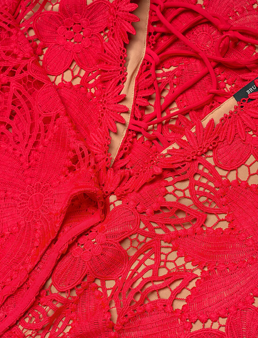 Bruuns Bazaar - NypaBBToruna dress - kokteiļkleitas - true red - 5