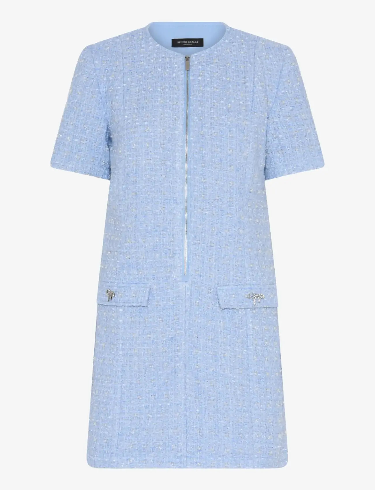 Bruuns Bazaar - AttaleaBBZenny dress - midi dresses - light blue - 1