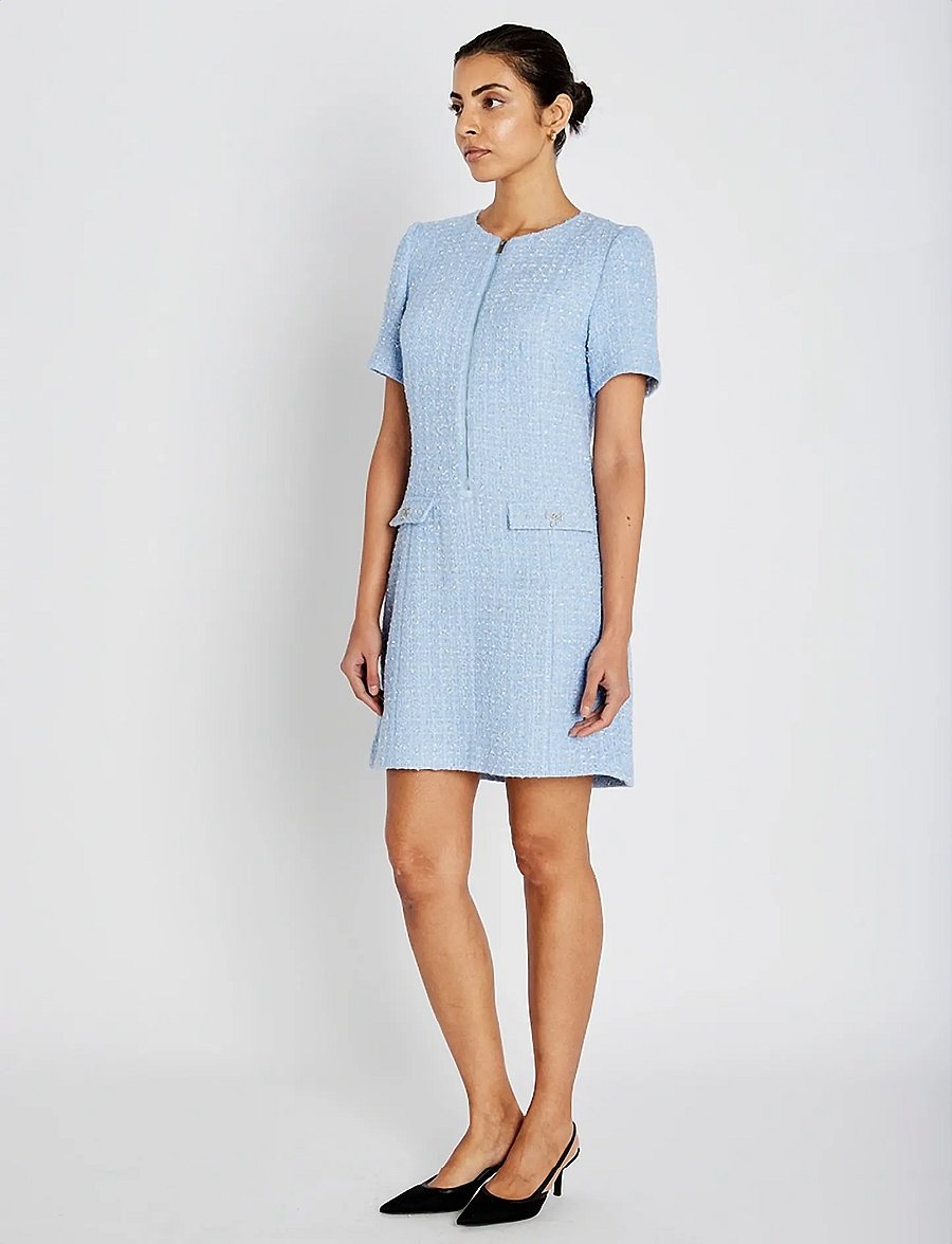 Bruuns Bazaar - AttaleaBBZenny dress - midi-jurken - light blue - 0