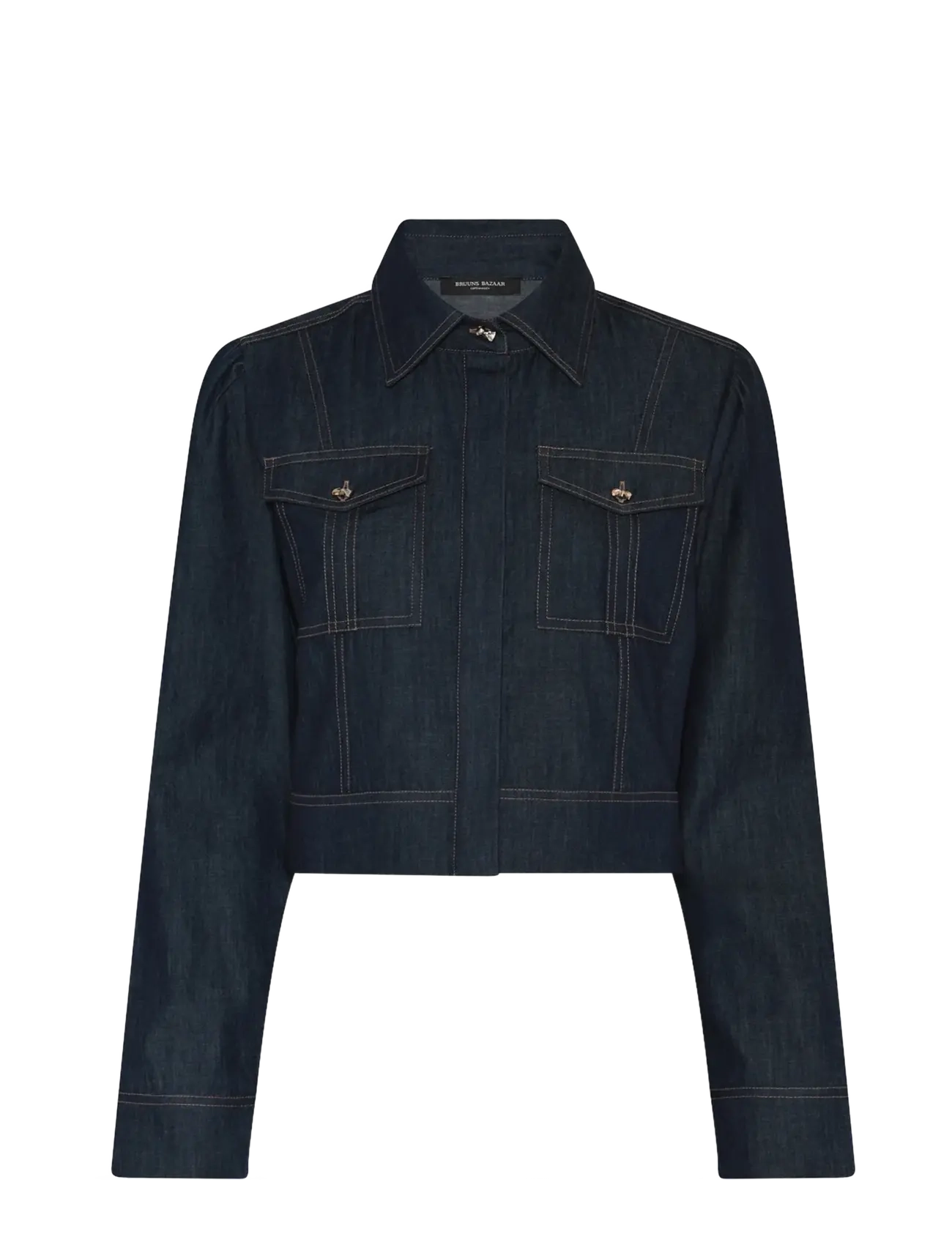 BRUUNS BAZAAR Chambrabbglorita Shirt Blau - 42 - Damen