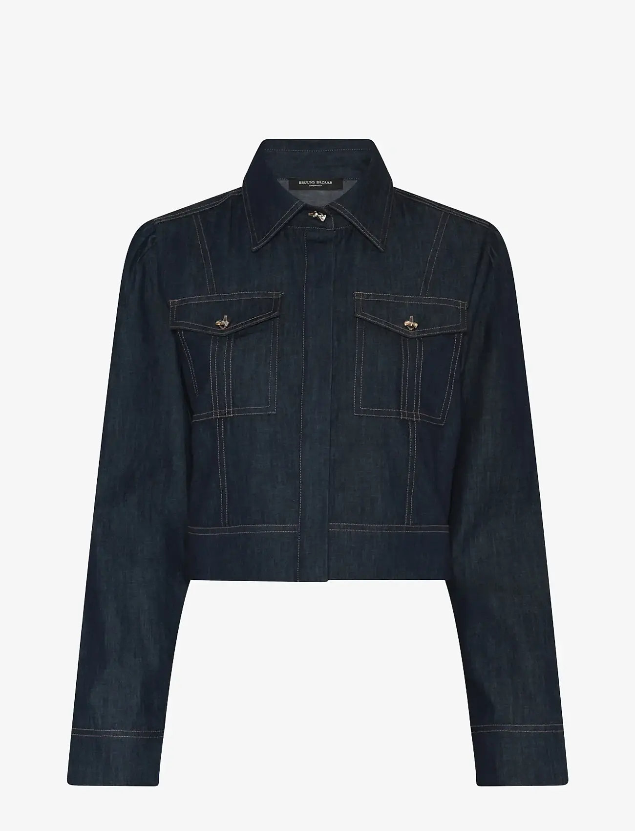 Bruuns Bazaar - ChambraBBGlorita shirt - jeansjacken - denim blue - 1