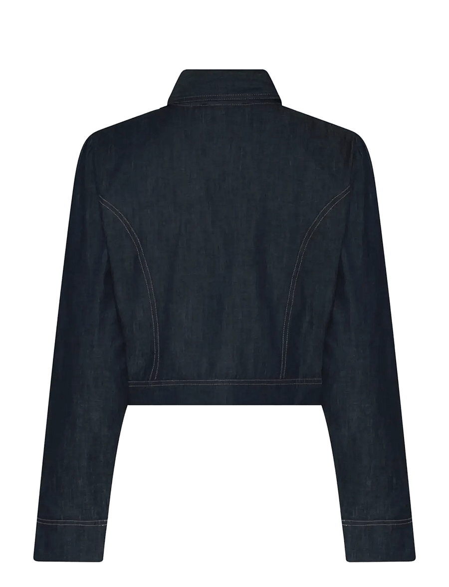 Bruuns Bazaar - ChambraBBGlorita shirt - jeansjackor - denim blue - 2