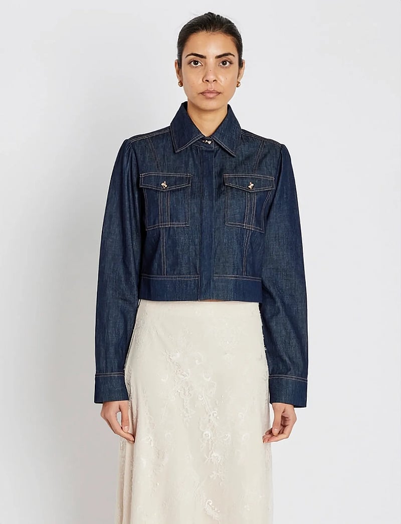 Bruuns Bazaar - ChambraBBGlorita shirt - jeansjacken - denim blue - 0