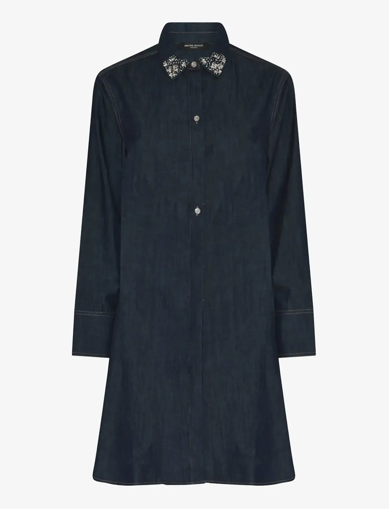 Bruuns Bazaar - ChambraBBYinata dress - skjortekjoler - denim blue - 1
