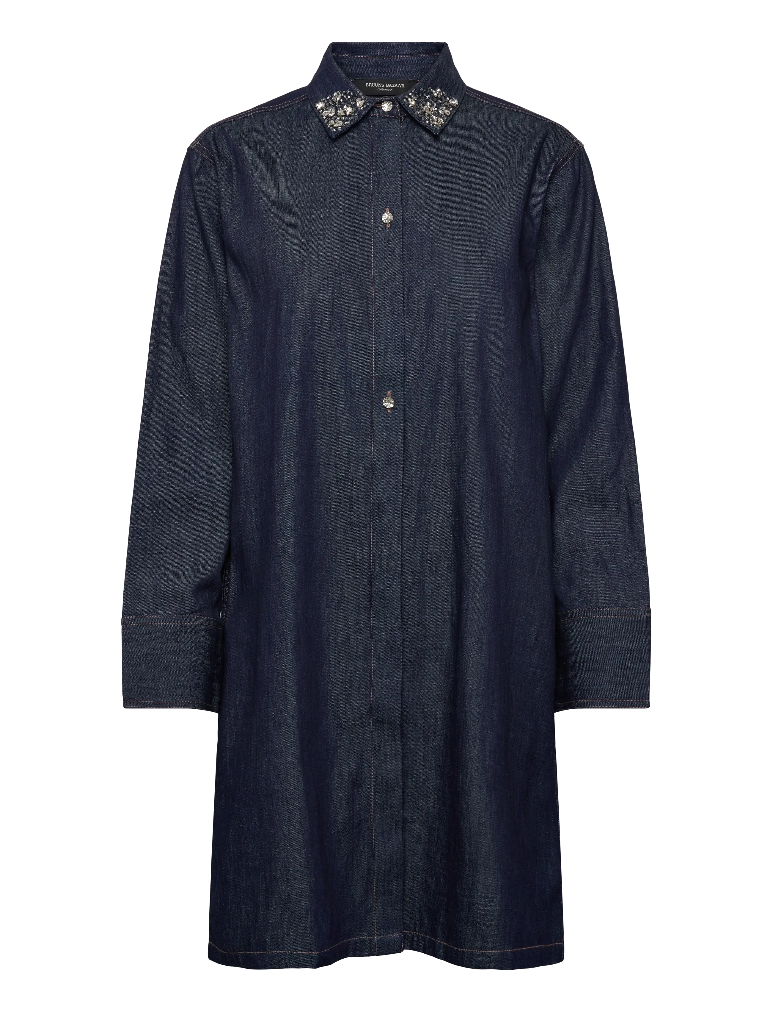 Bruuns Bazaar ChambraBBYinata dress - BRUUNS BAZAAR - DENIM BLUE / navy