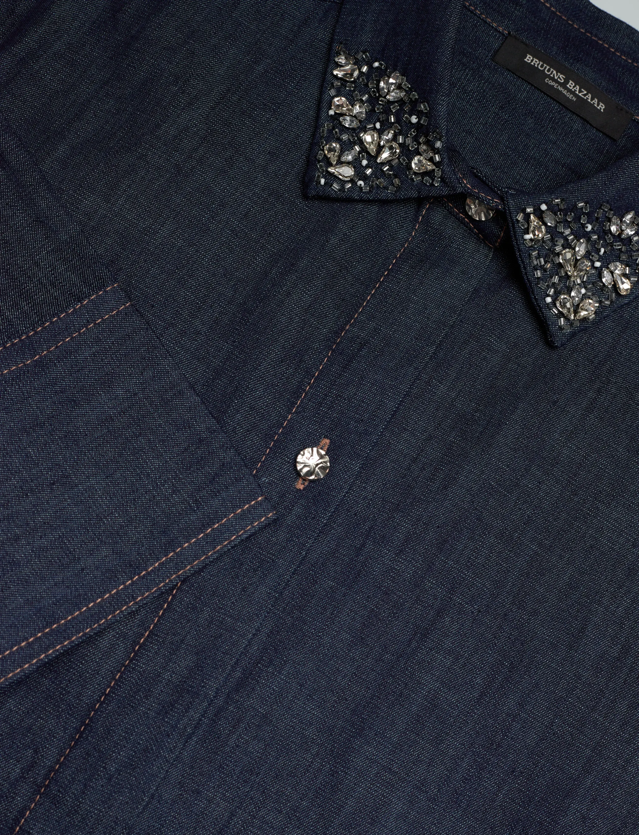 Bruuns Bazaar - ChambraBBYinata dress - jeanskleider - denim blue - 3
