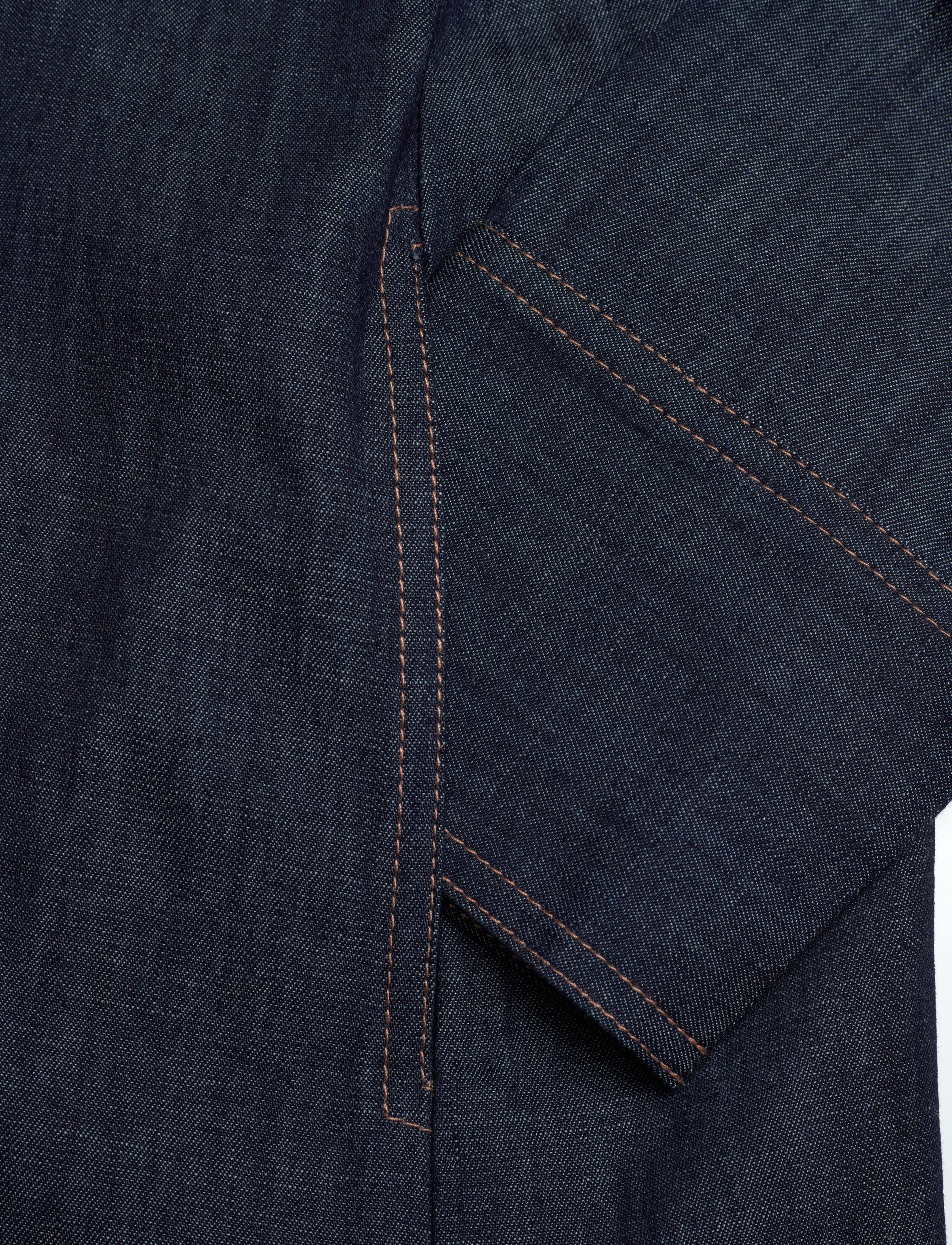 Bruuns Bazaar - ChambraBBYinata dress - jeanskleider - denim blue - 4