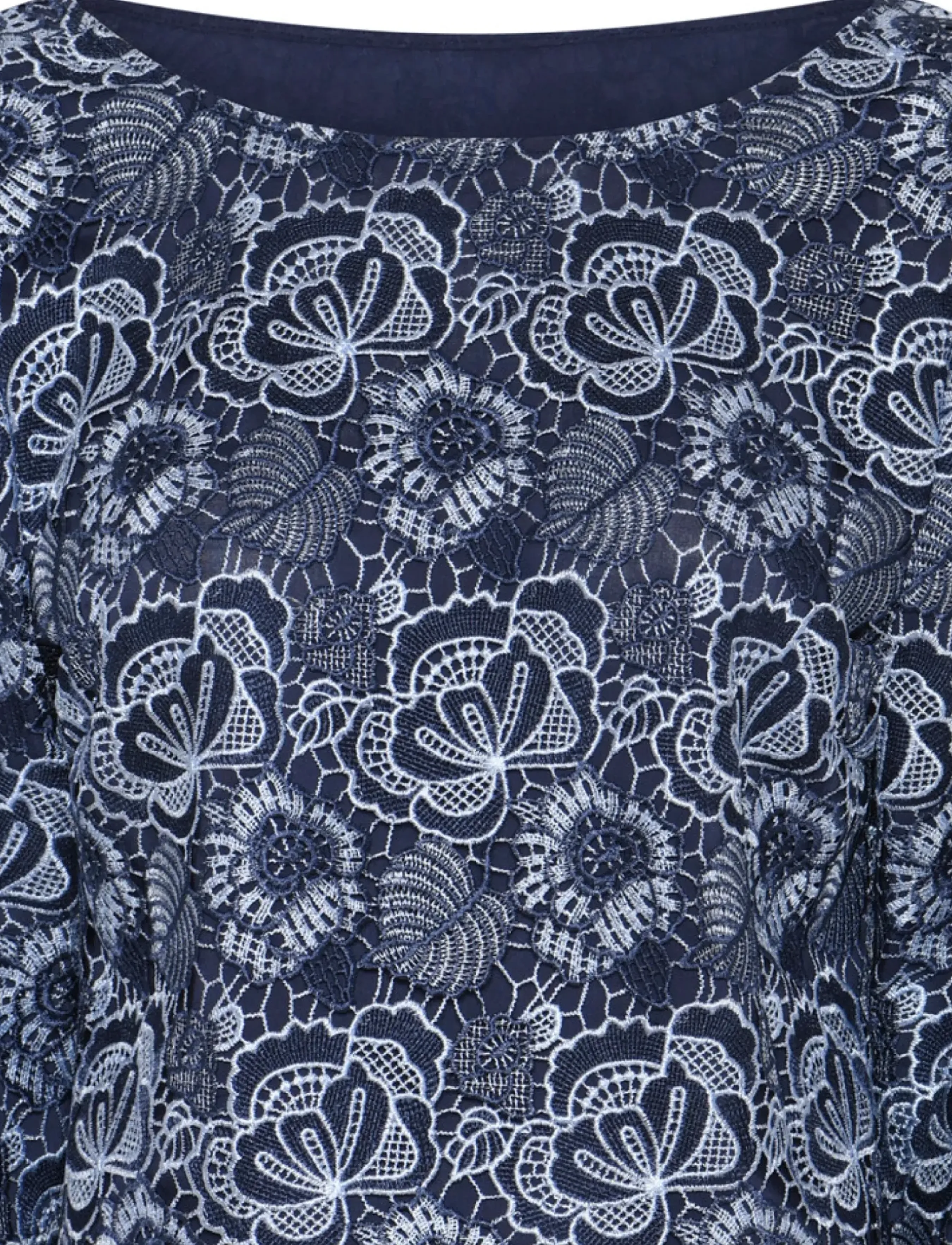 Bruuns Bazaar - MauritiaBBIgnara blouse - pitkähihaiset puserot - blue flower - 3