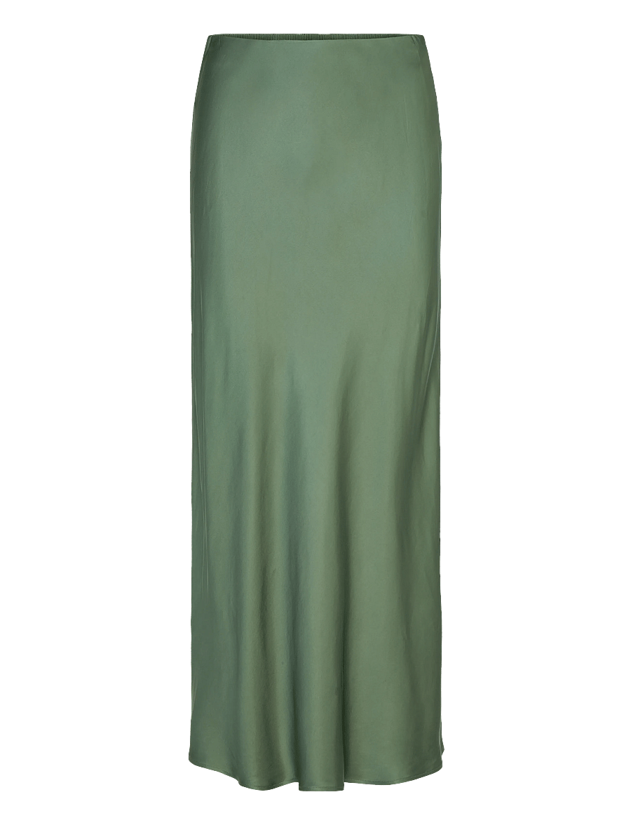 Bruuns Bazaar - KorthalsiaBBJoanelle skirt - satinröcke - sweet green - 0
