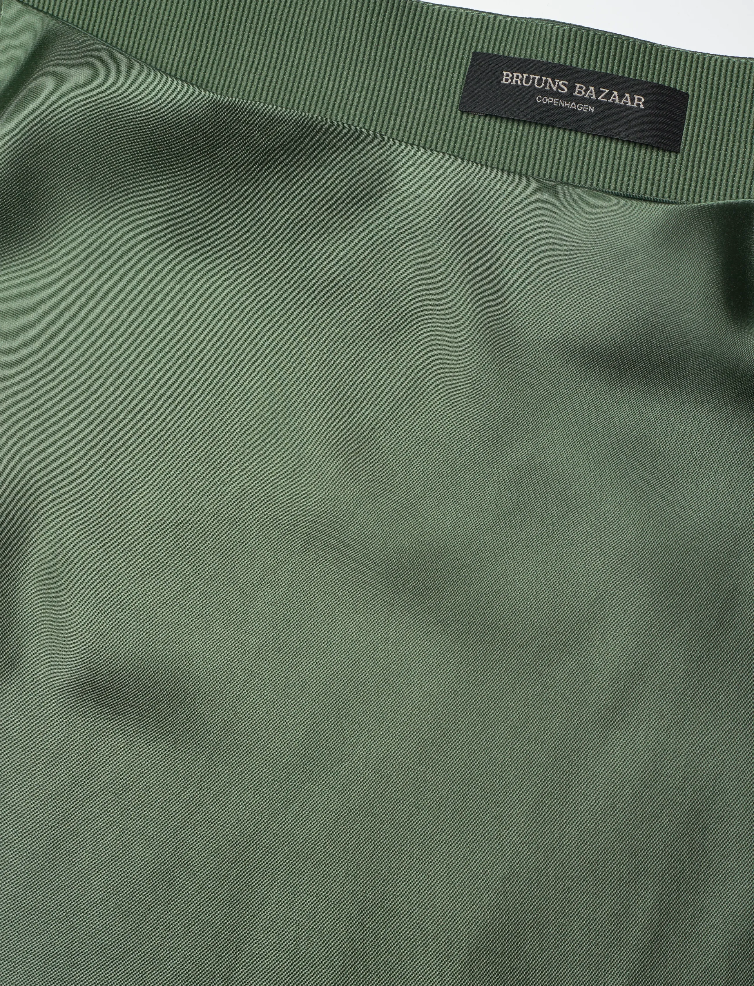 Bruuns Bazaar - KorthalsiaBBJoanelle skirt - satinröcke - sweet green - 2