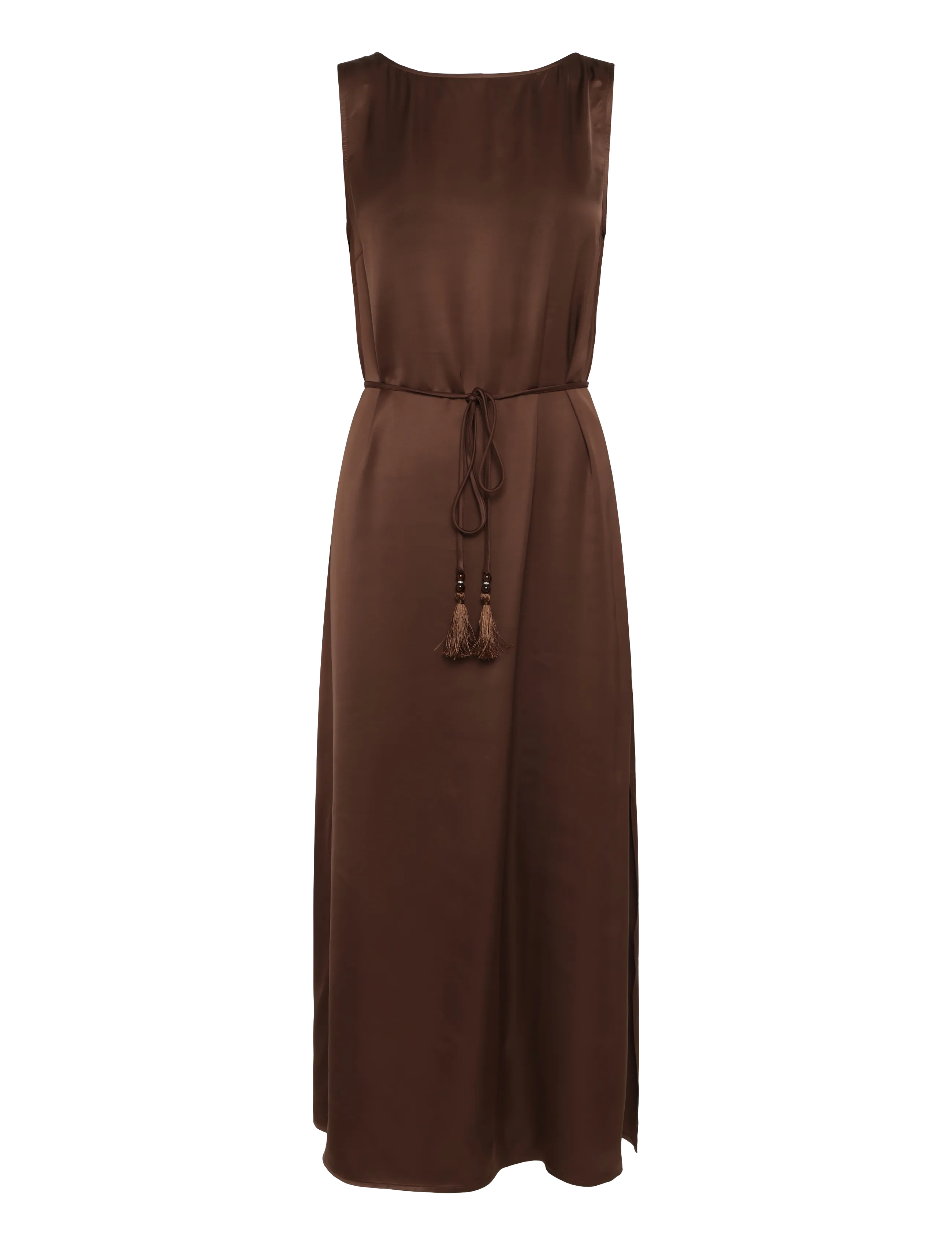 BRUUNS BAZAAR Korthalsiabbkarola Kleid Braun - 38 - Damen