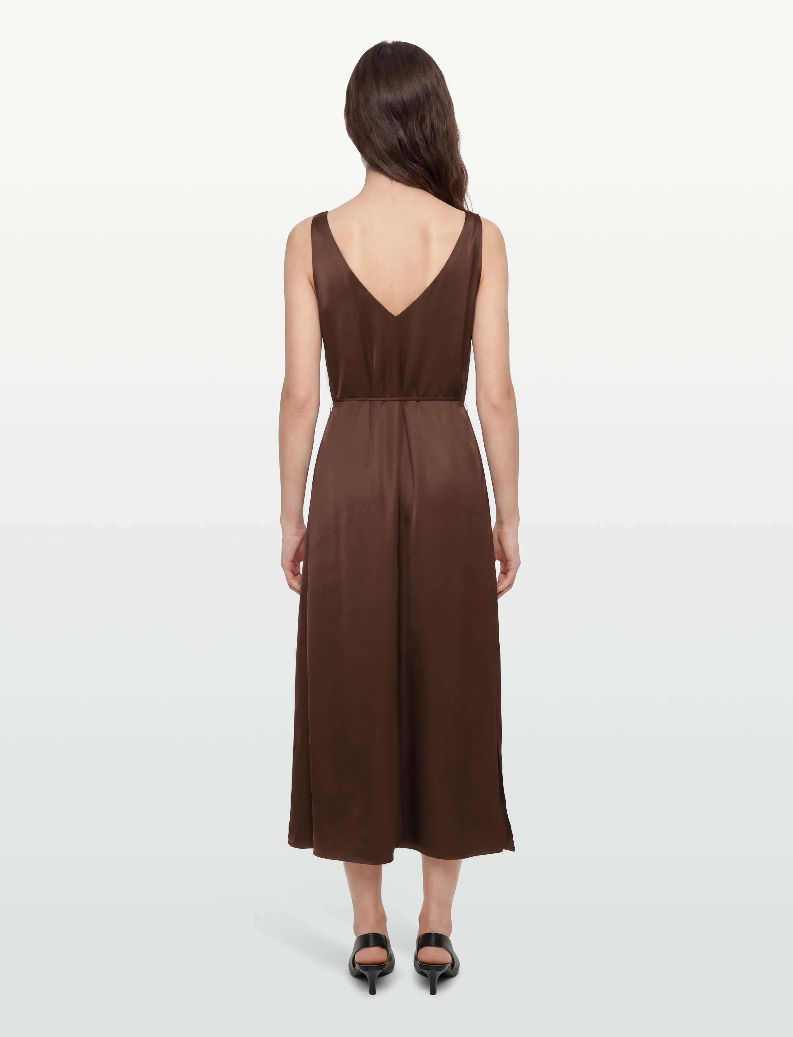 Bruuns Bazaar - KorthalsiaBBKarola dress - aftenkjoler - chestnut - 4