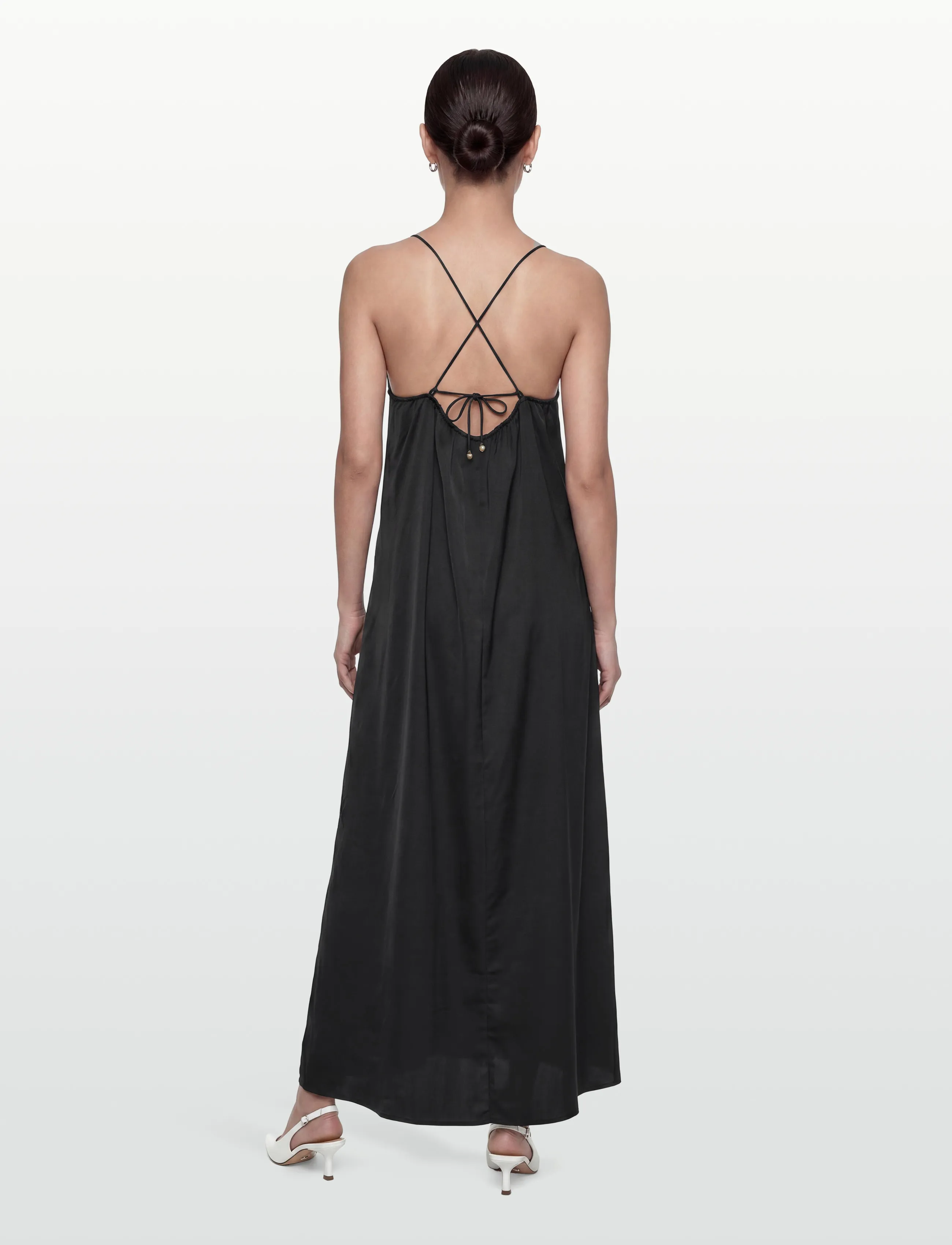 Bruuns Bazaar - KorthalsiaBBTora dress - „slip" suknelės - black - 4