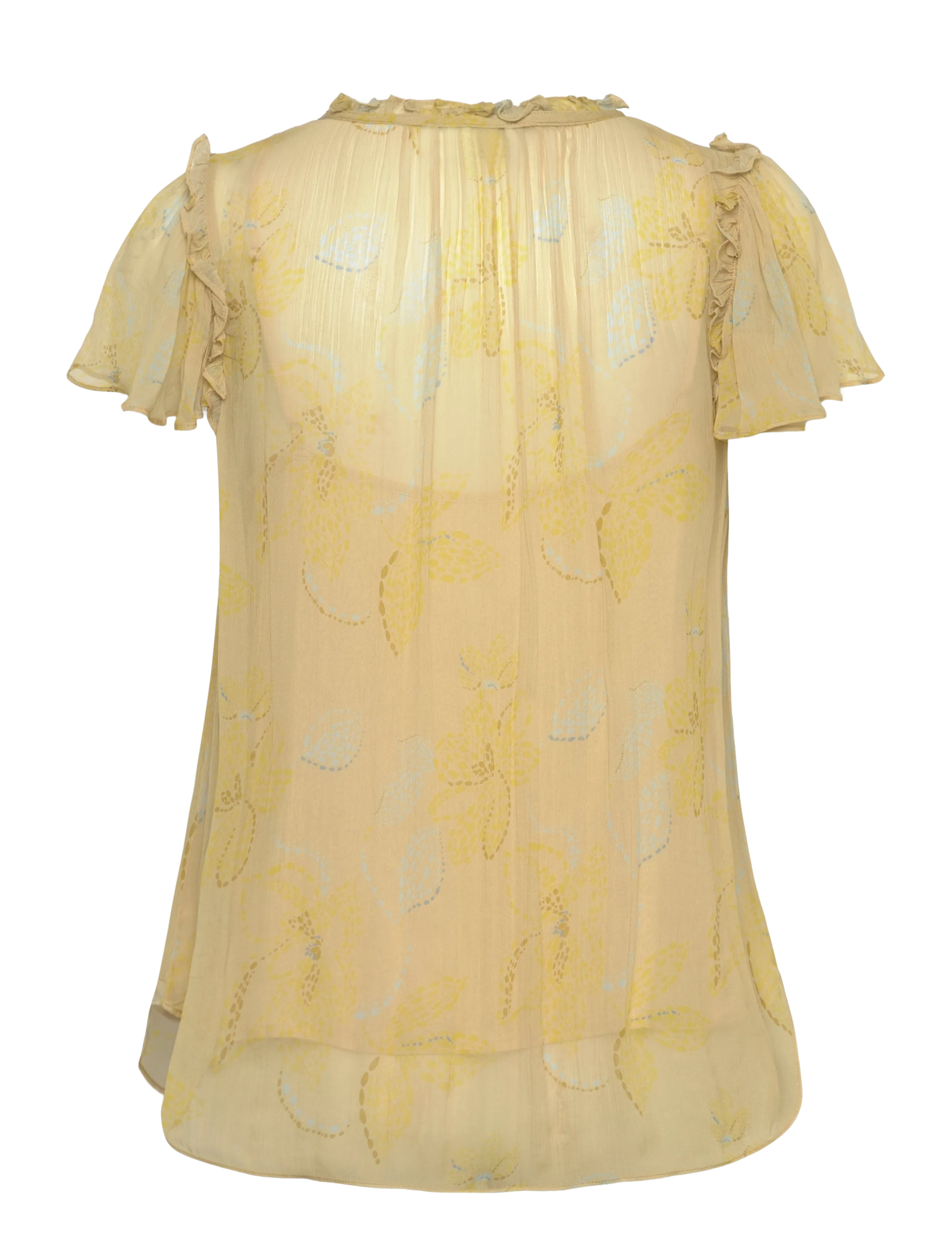 Bruuns Bazaar - IriarteaBBSabina blouse - kortärmade blusar - summer print - 1
