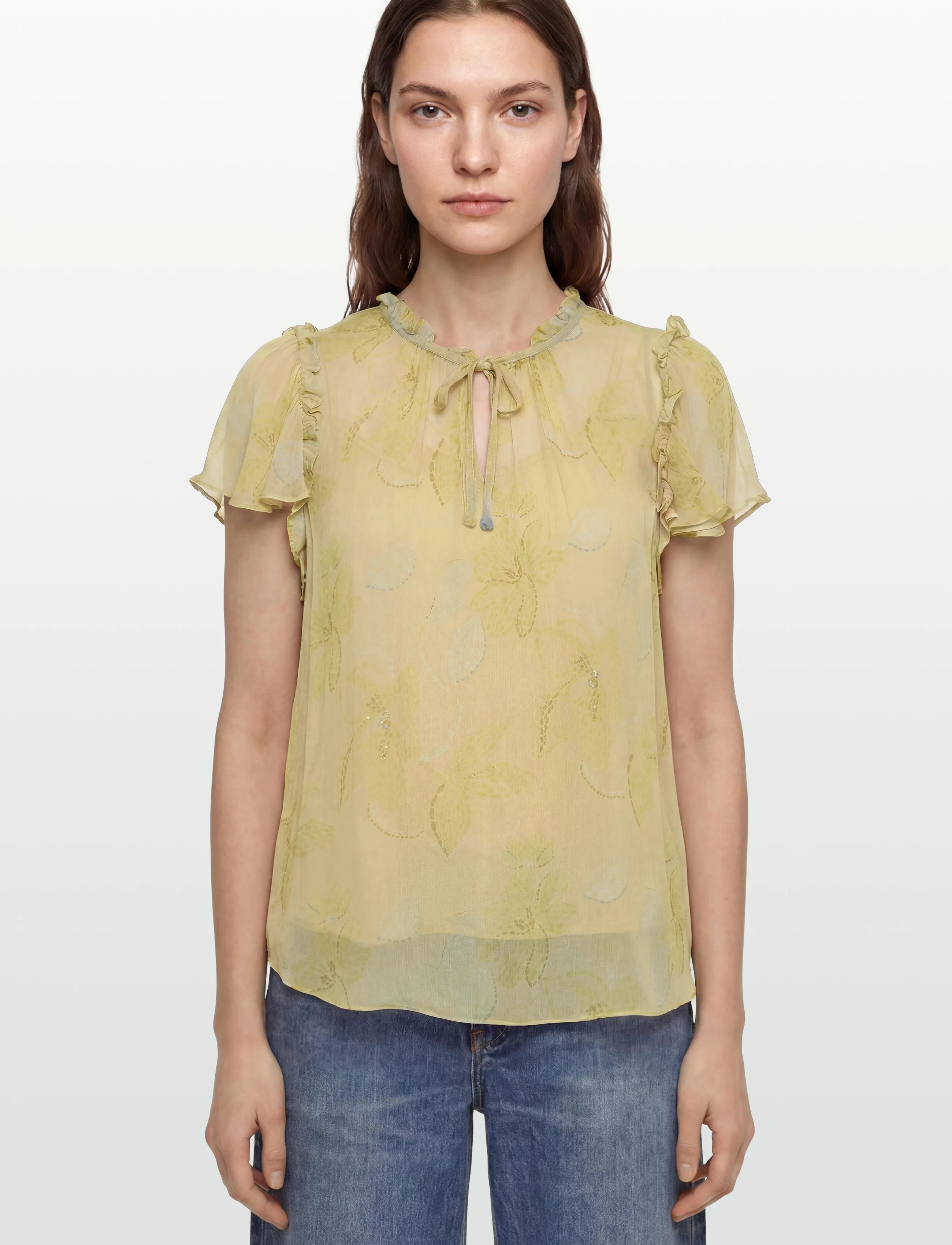 Bruuns Bazaar - IriarteaBBSabina blouse - kurzämlige blusen - summer print - 4
