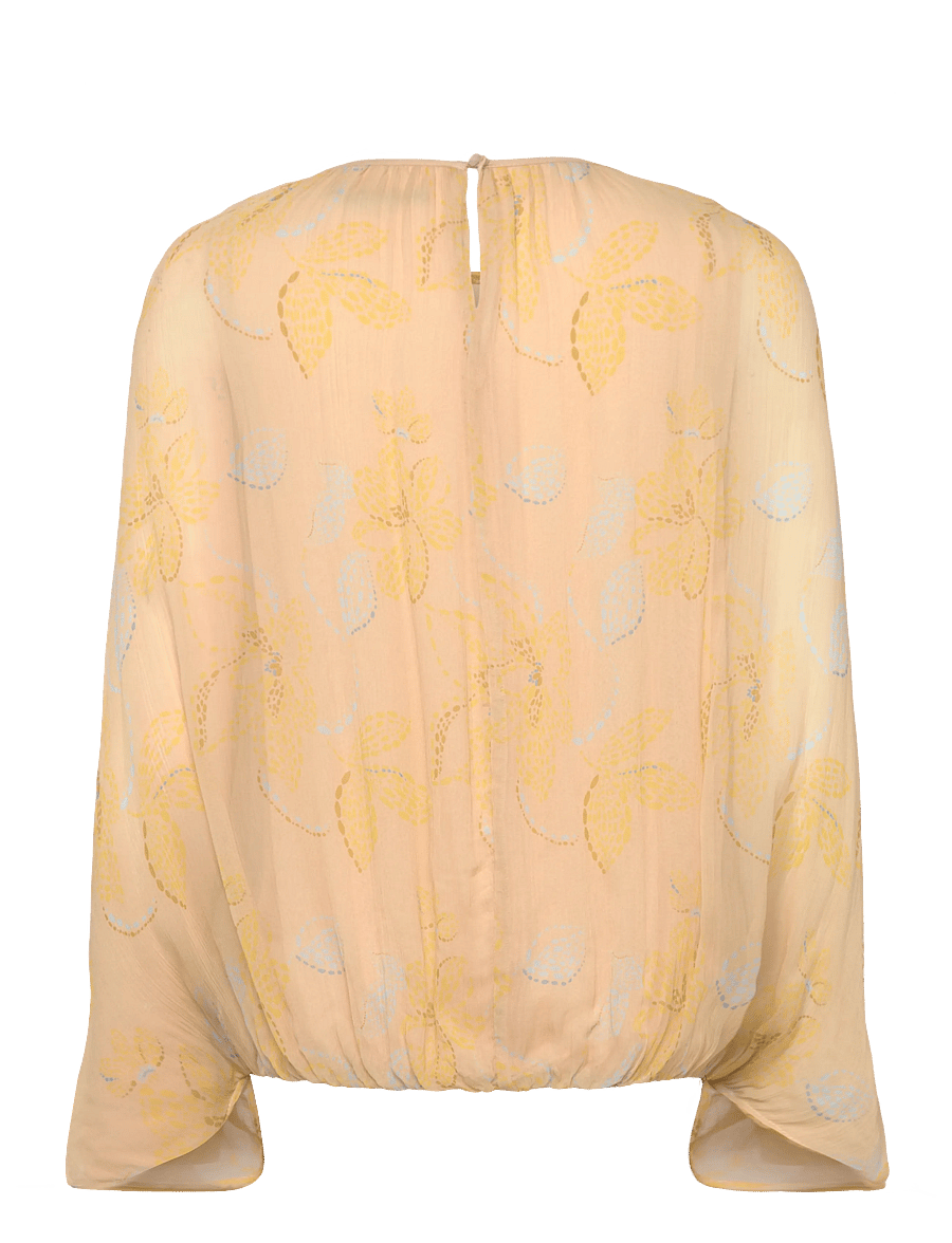 Bruuns Bazaar - IriarteaBBToula blouse - langärmelige blusen - summer print - 2