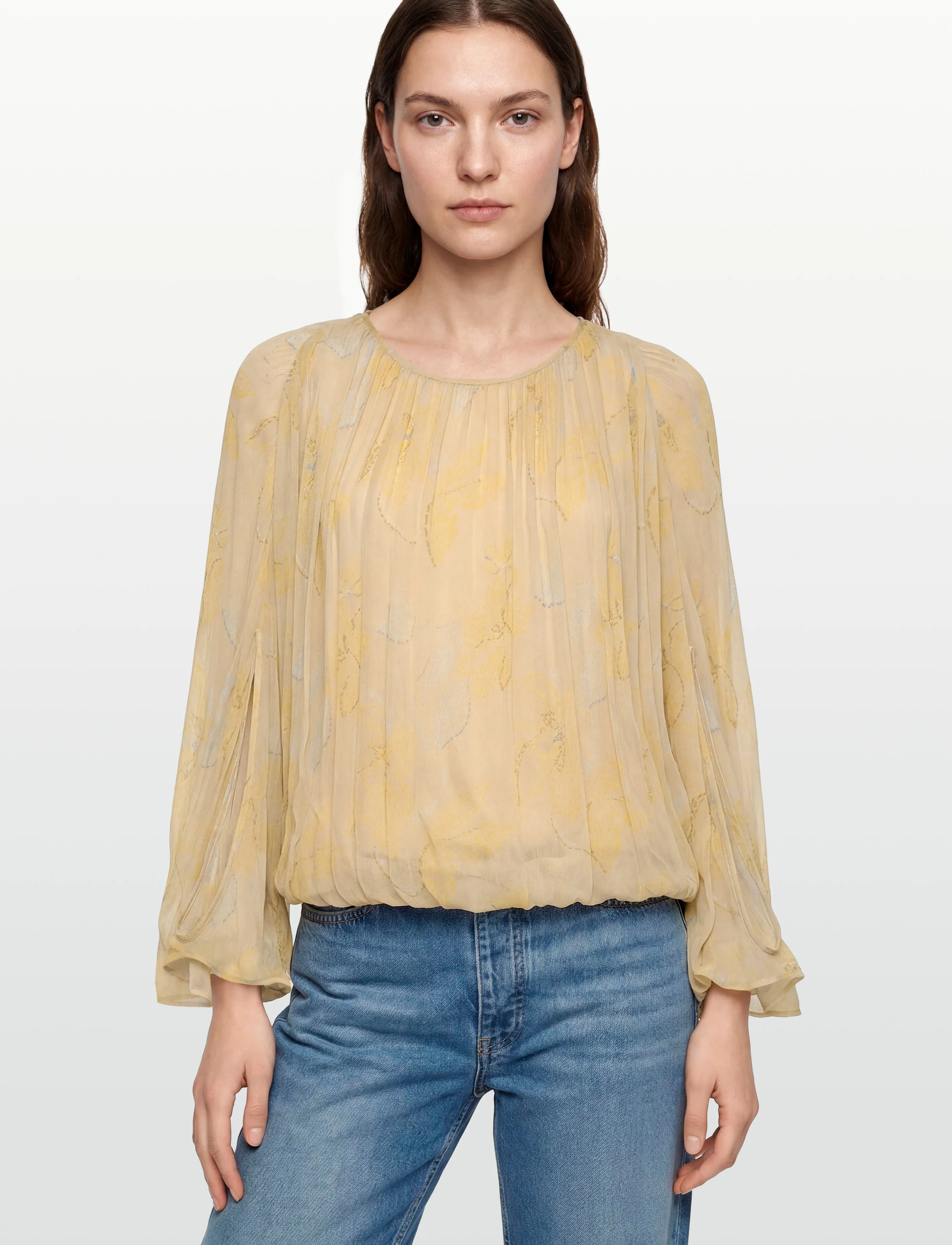 Bruuns Bazaar - IriarteaBBToula blouse - long sleeved blouses - summer print - 3