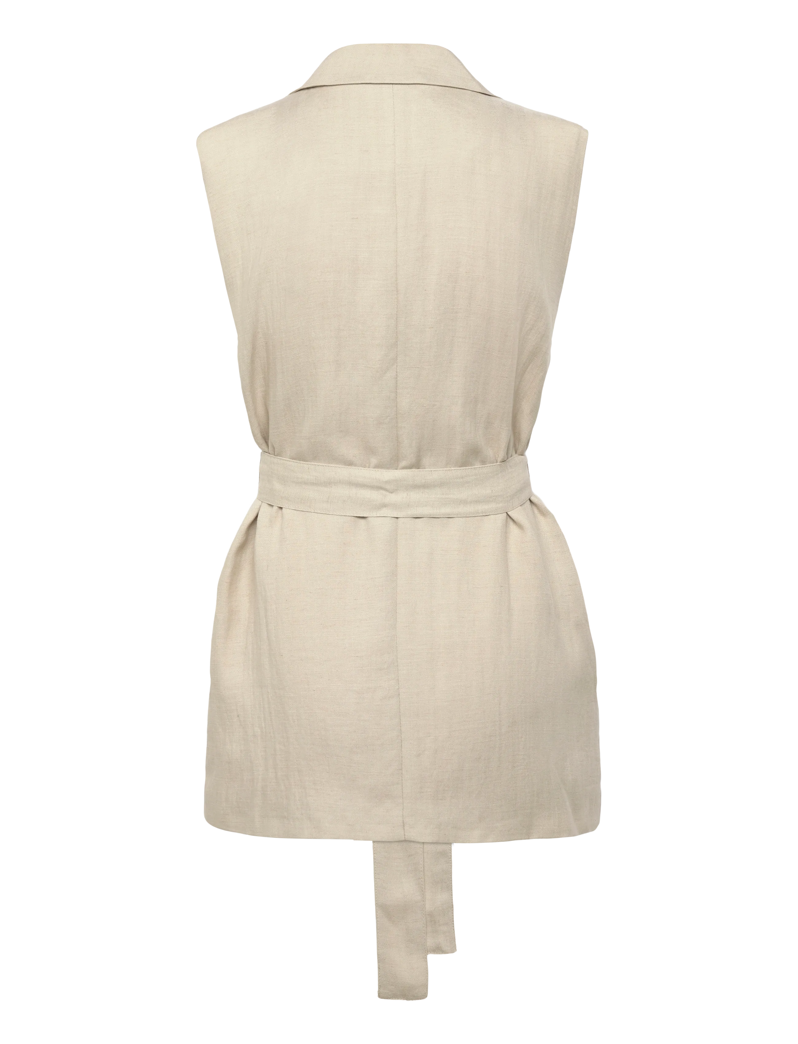 Bruuns Bazaar - AphandraBBEwe vest - waistcoats - .sand - 2