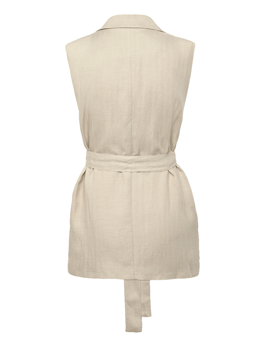 Bruuns Bazaar - AphandraBBEwe vest - veste - .sand - 2