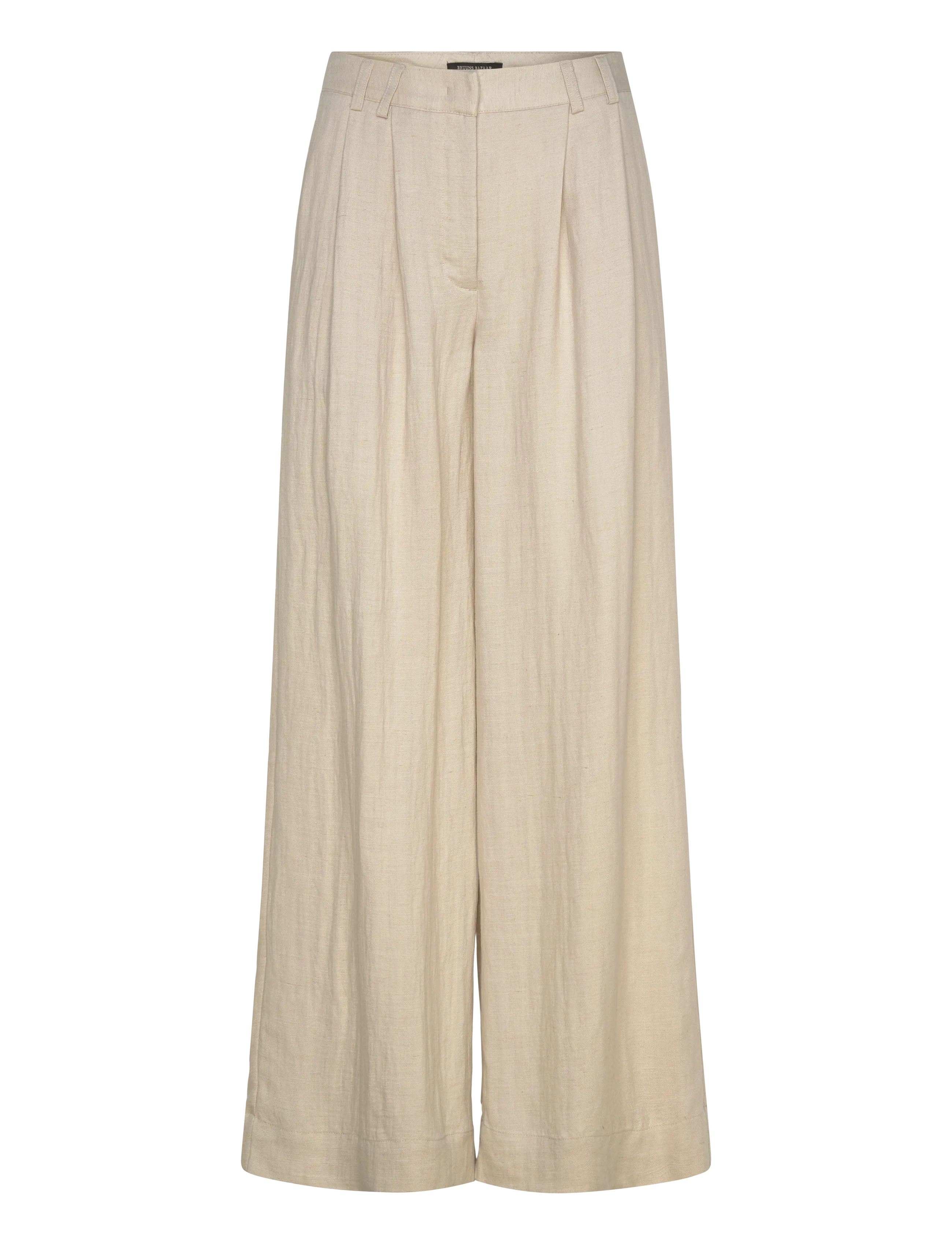 Bruuns Bazaar AphandraBBHannah pants - Vaatteet - .SAND / beige
