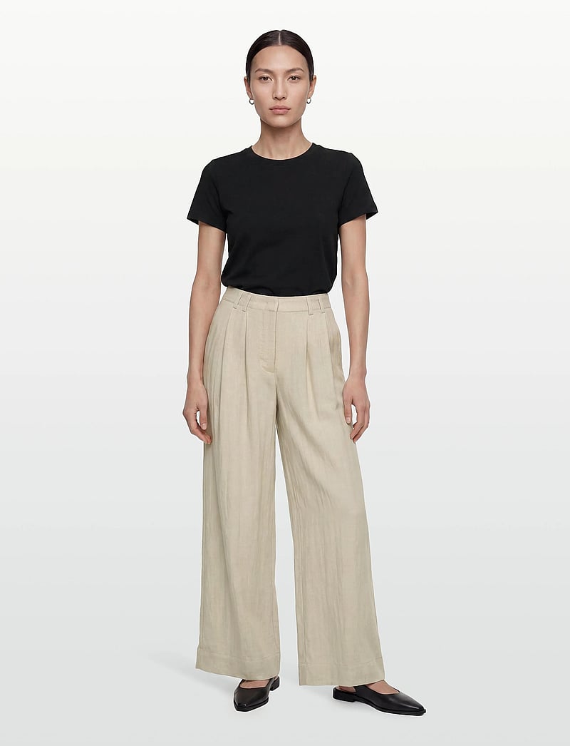Bruuns Bazaar - AphandraBBHannah pants - pidulikud püksid - .sand - 0