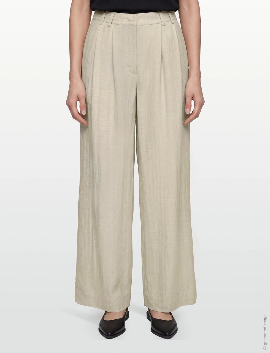 Bruuns Bazaar - AphandraBBHannah pants - kostymbyxor - .sand - 3
