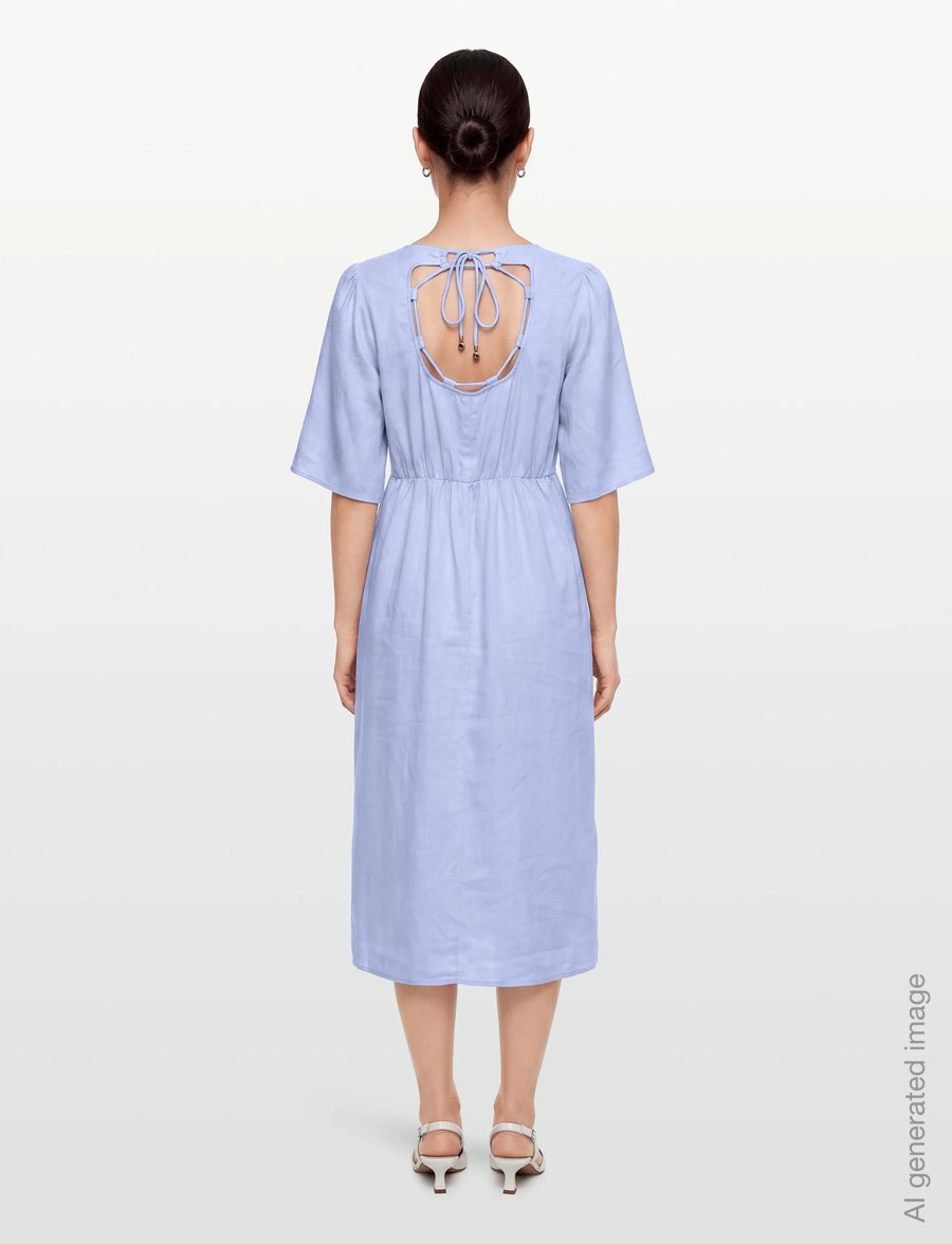 Bruuns Bazaar - LinvisBBSilvena dress - sommarklänningar - eventide blue - 4