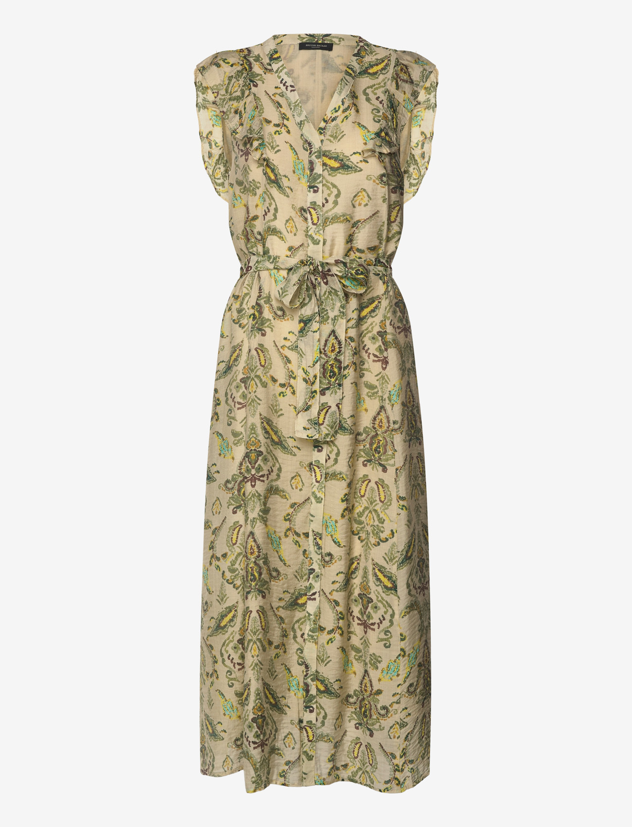 Bruuns Bazaar - DuscleBBFransisca dress - summer dresses - multi green print - 1