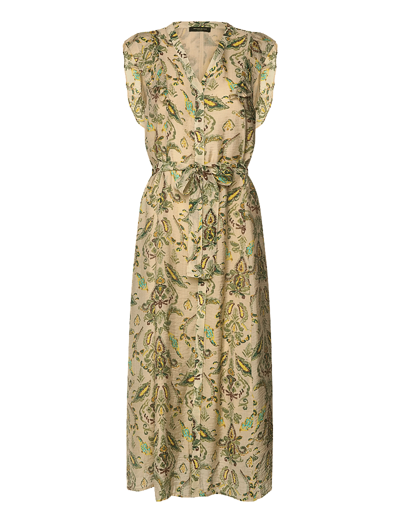Bruuns Bazaar - DuscleBBFransisca dress - summer dresses - multi green print - 1