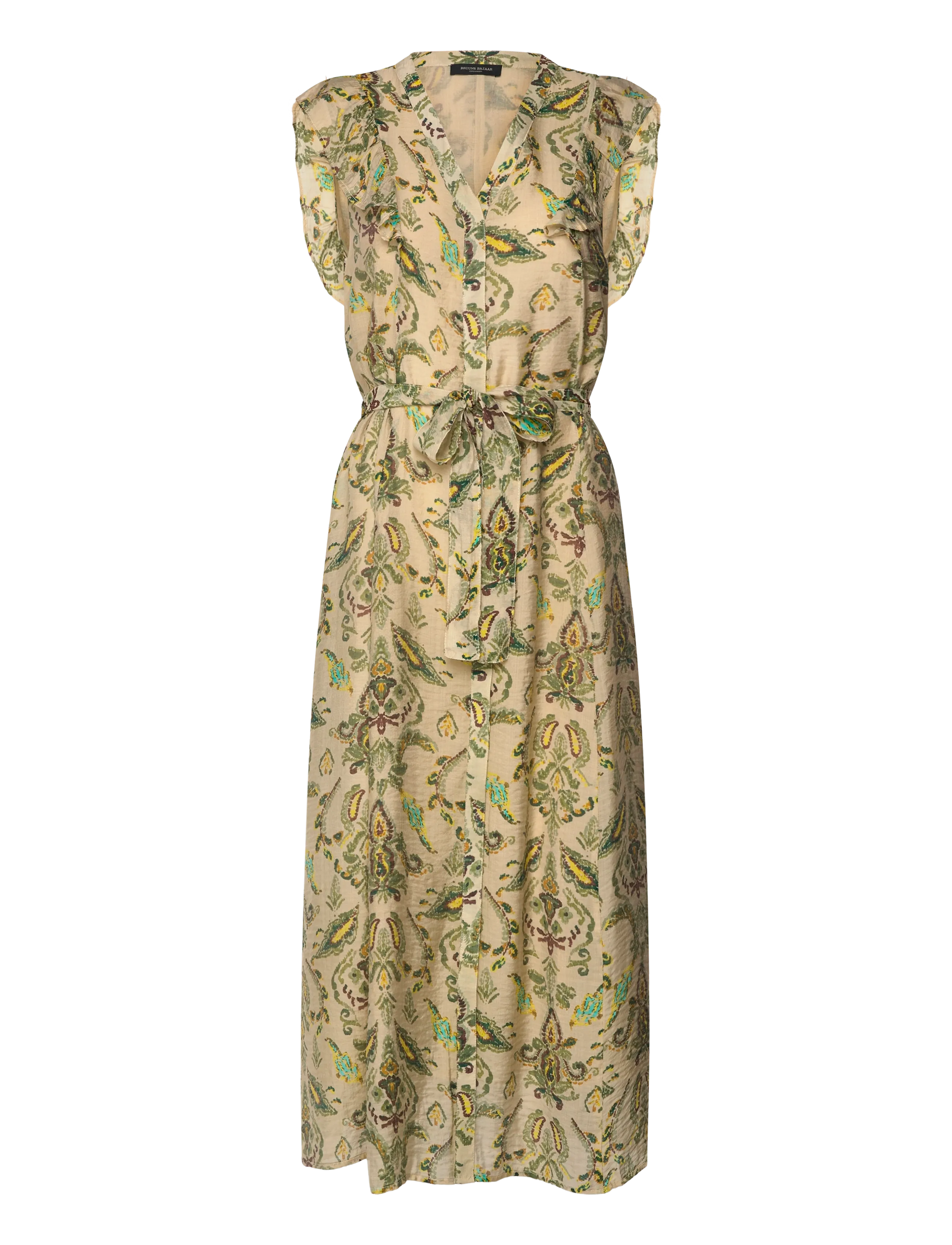 Bruuns Bazaar - DuscleBBFransisca dress - sommerkleider - multi green print - 1