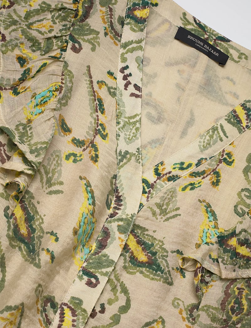 Bruuns Bazaar - DuscleBBFransisca dress - summer dresses - multi green print - 3
