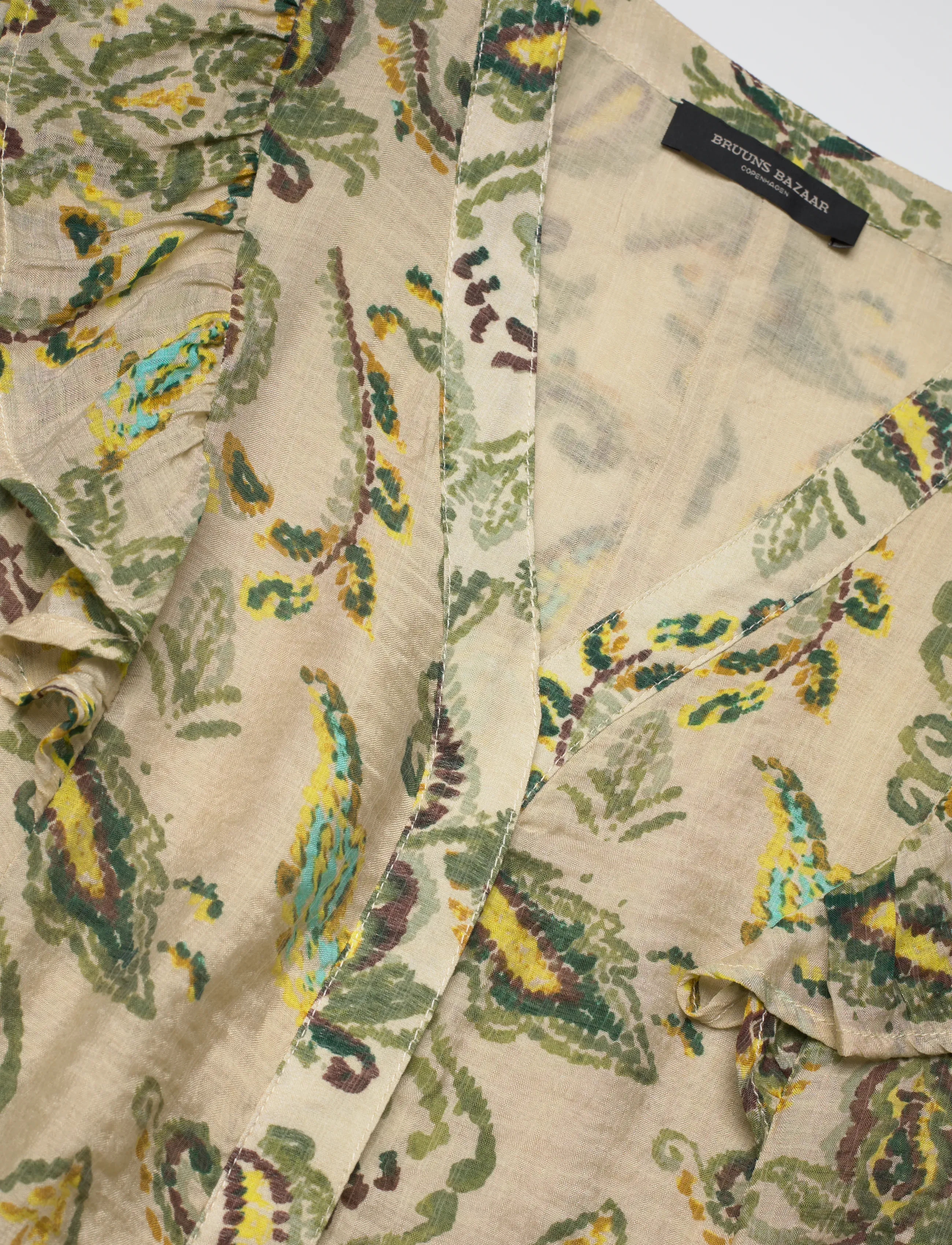 Bruuns Bazaar - DuscleBBFransisca dress - sommerkleider - multi green print - 3