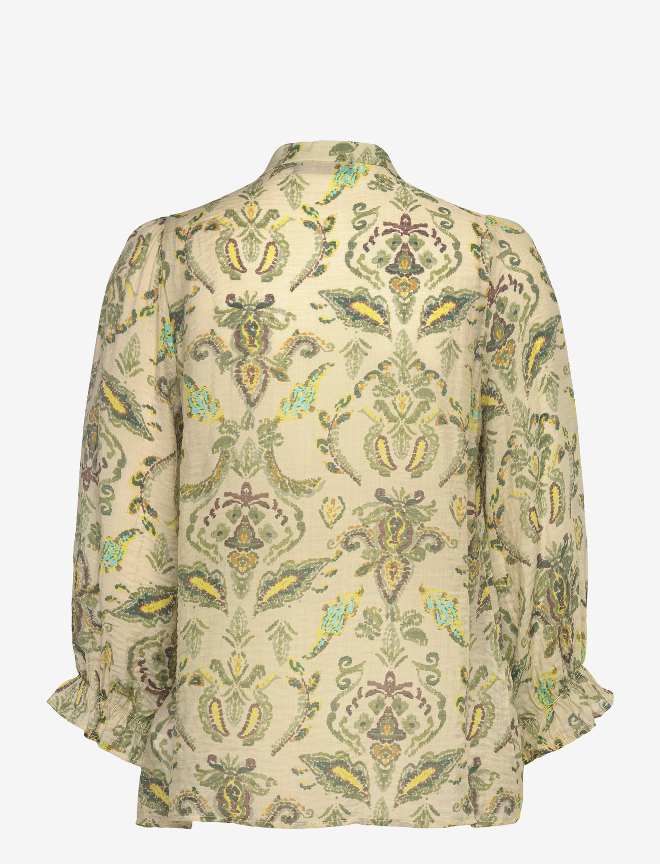 Bruuns Bazaar - DuscleBBVivana shirt - overhemden met lange mouwen - multi green print - 1