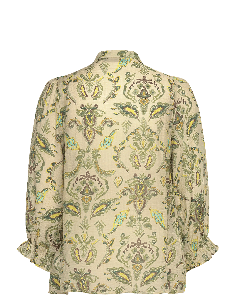 Bruuns Bazaar - DuscleBBVivana shirt - overhemden met lange mouwen - multi green print - 1