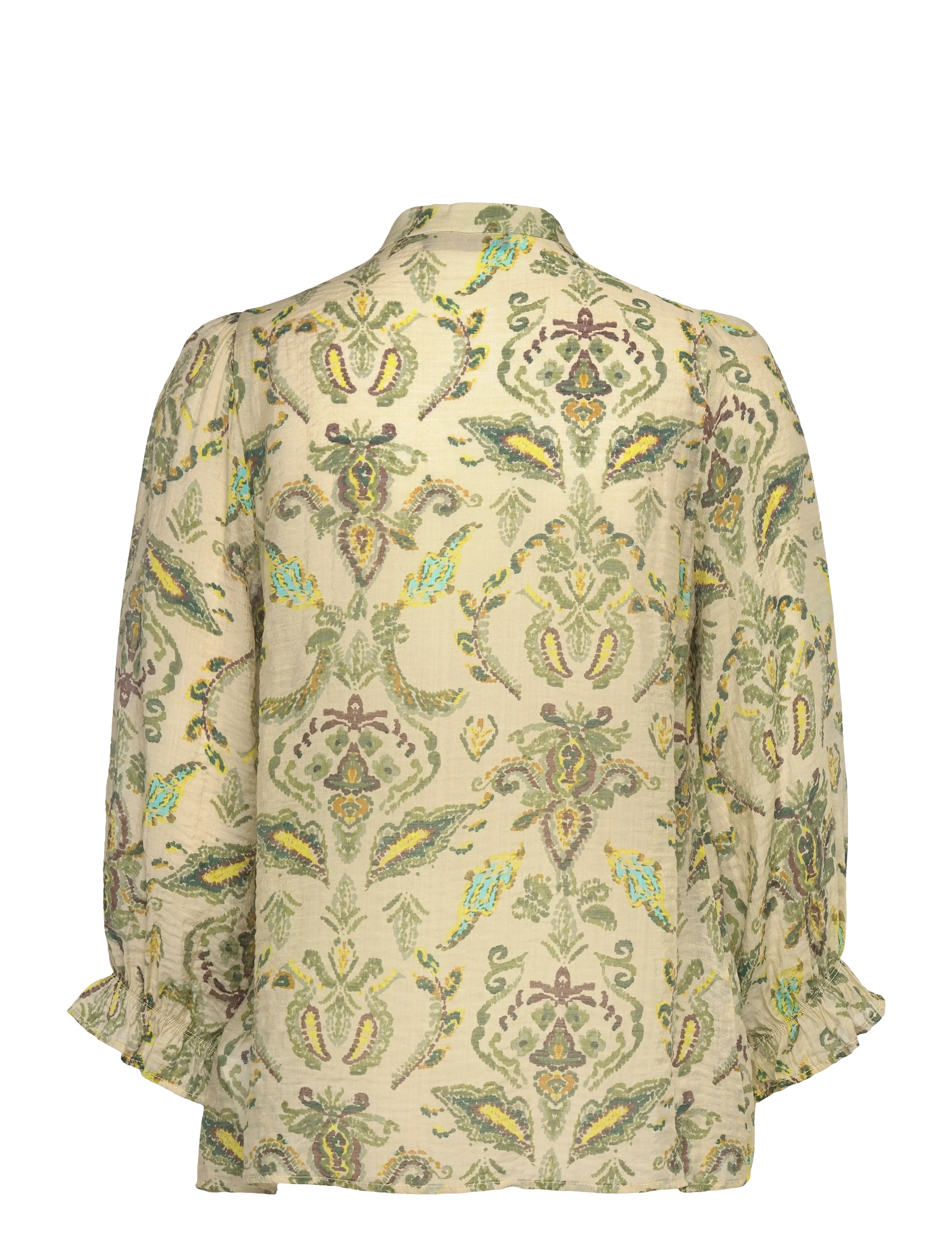 Bruuns Bazaar - DuscleBBVivana shirt - chemises à manches longues - multi green print - 1