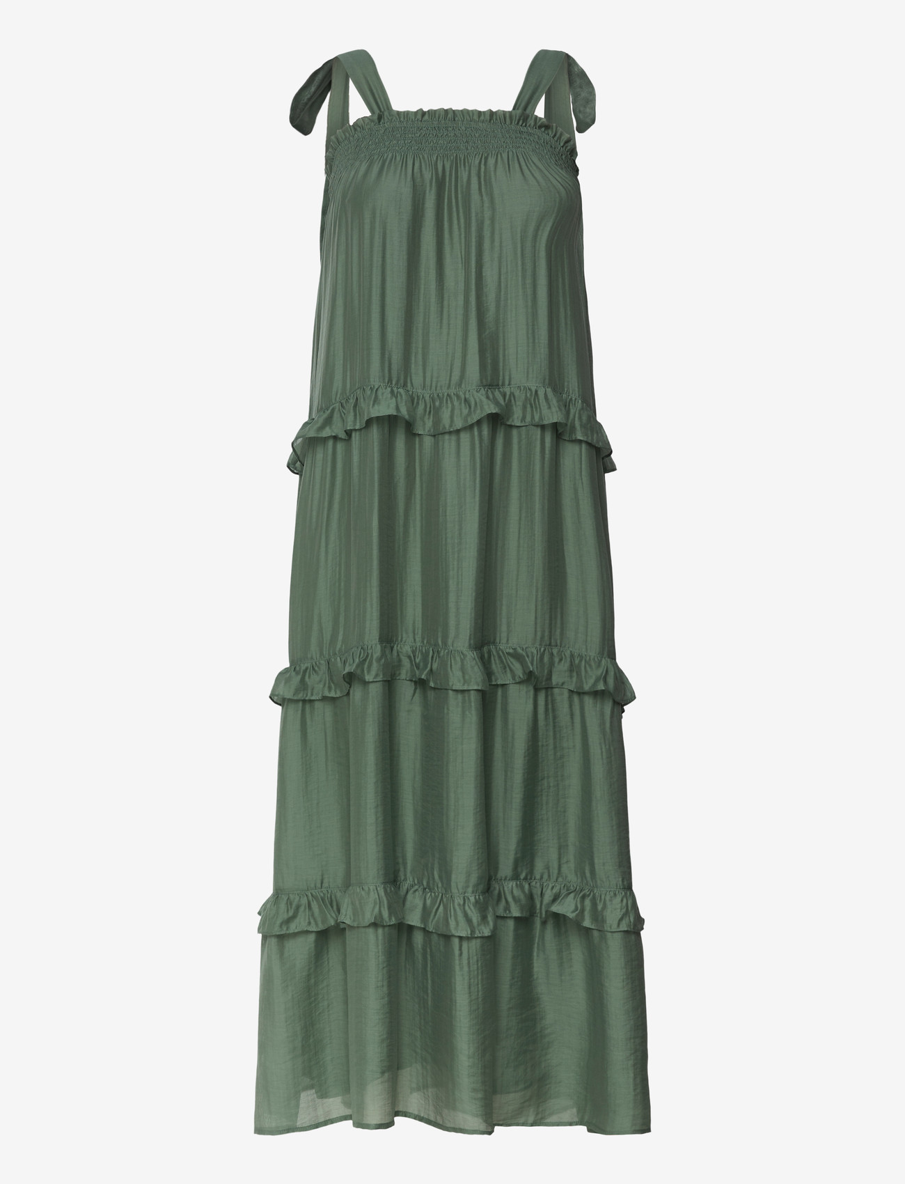 Bruuns Bazaar - TelleaBBChriss dress - summer dresses - sweet green - 0