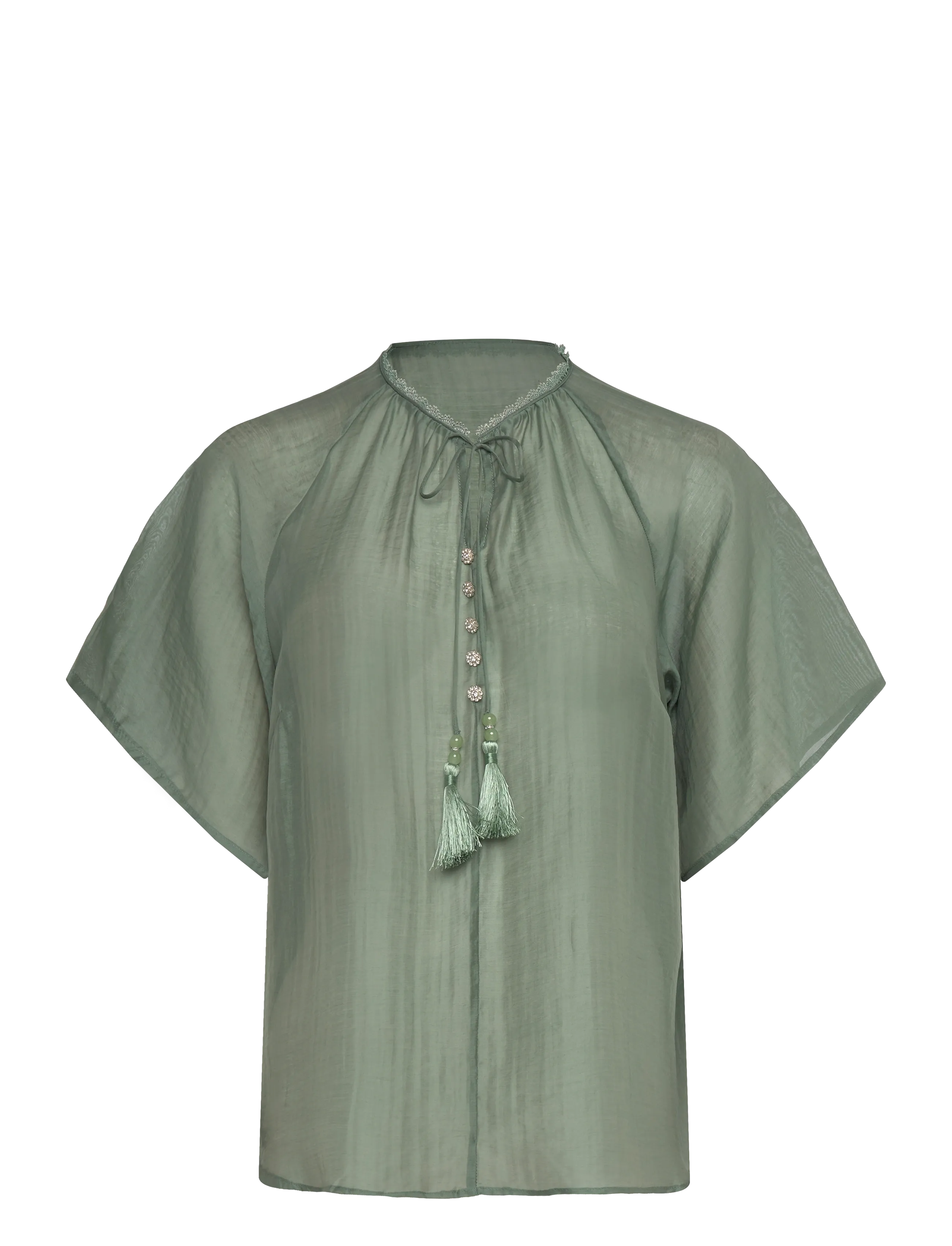 Bruuns Bazaar TelleaBBKarlya blouse - Kläder - SWEET GREEN / green