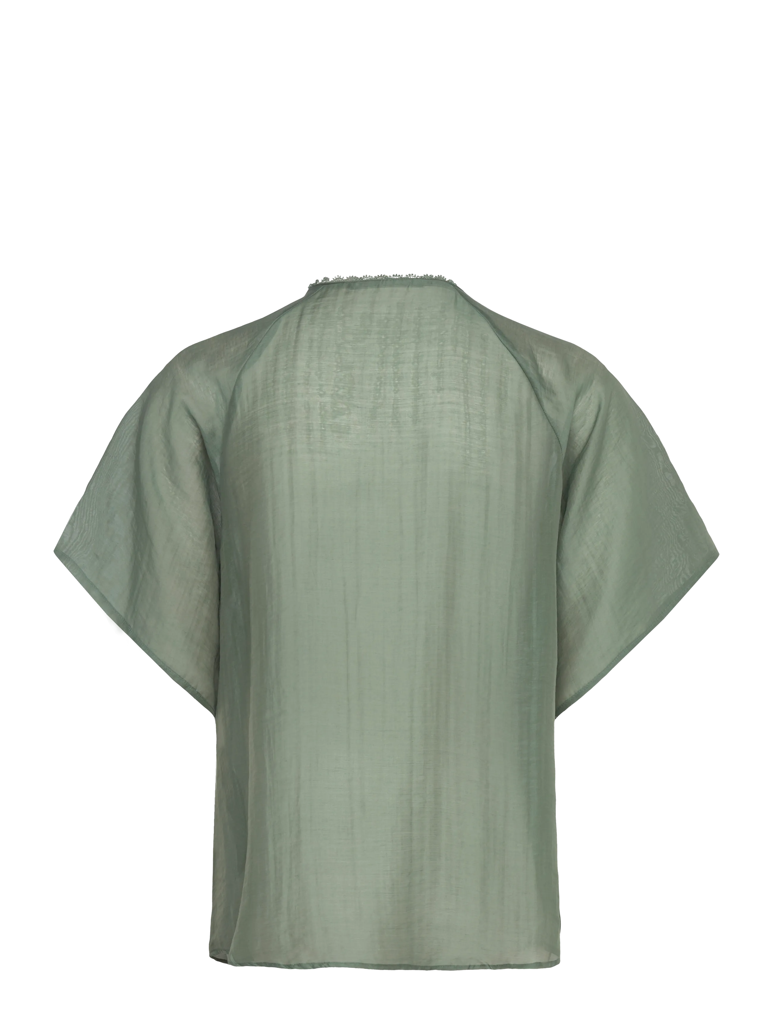 Bruuns Bazaar - TelleaBBKarlya blouse - langärmelige blusen - sweet green - 2