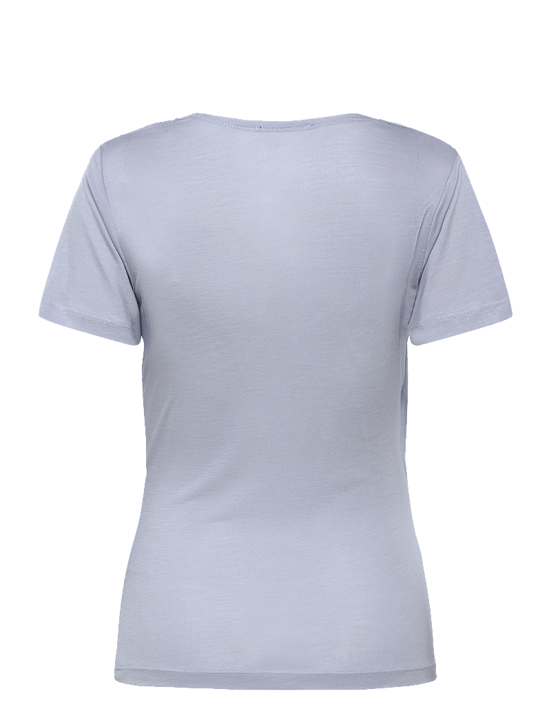 Bruuns Bazaar - KatkaBBSynvita top - t-shirts - eventide blue - 2