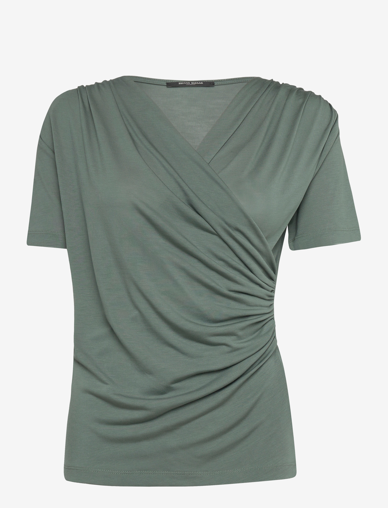 Bruuns Bazaar - KatkaBBSynvita top - t-shirts - sweet green - 0