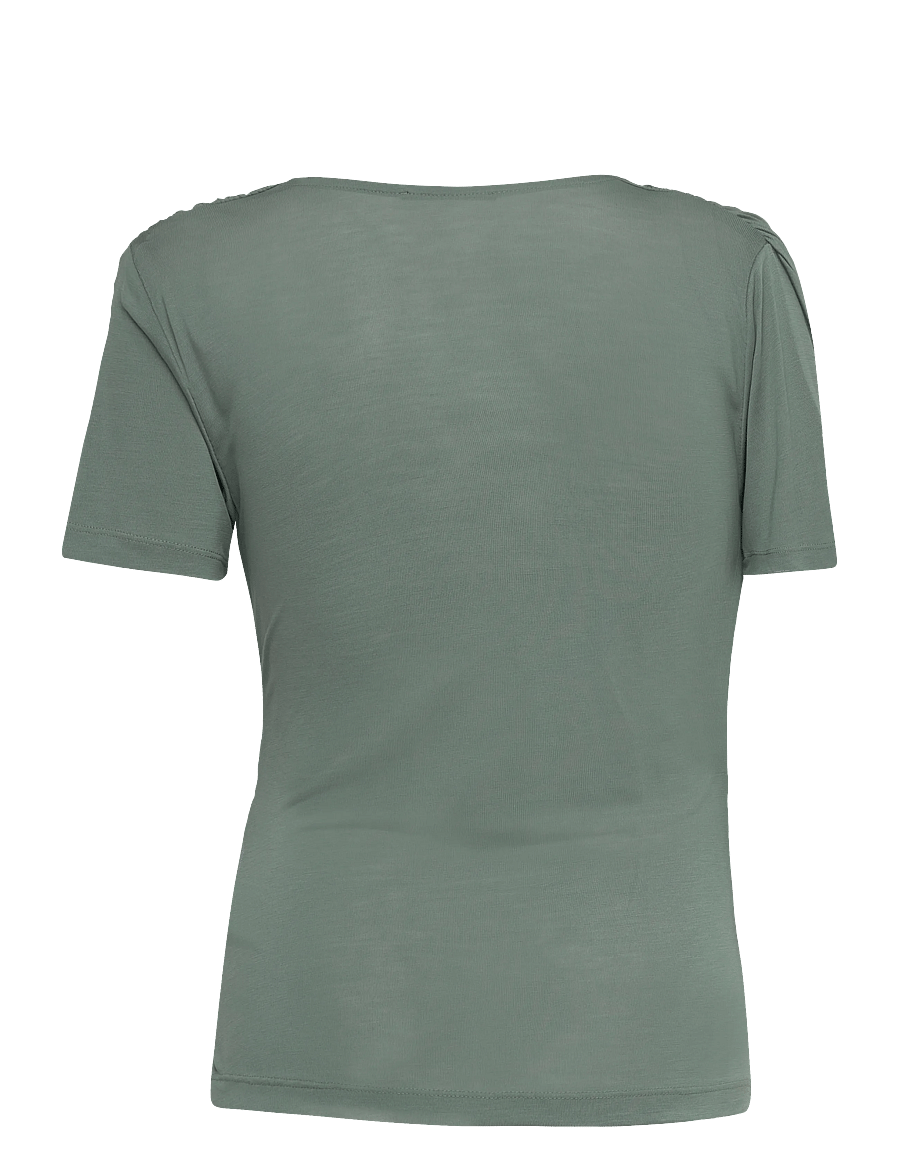 Bruuns Bazaar - KatkaBBSynvita top - t-shirts - sweet green - 1