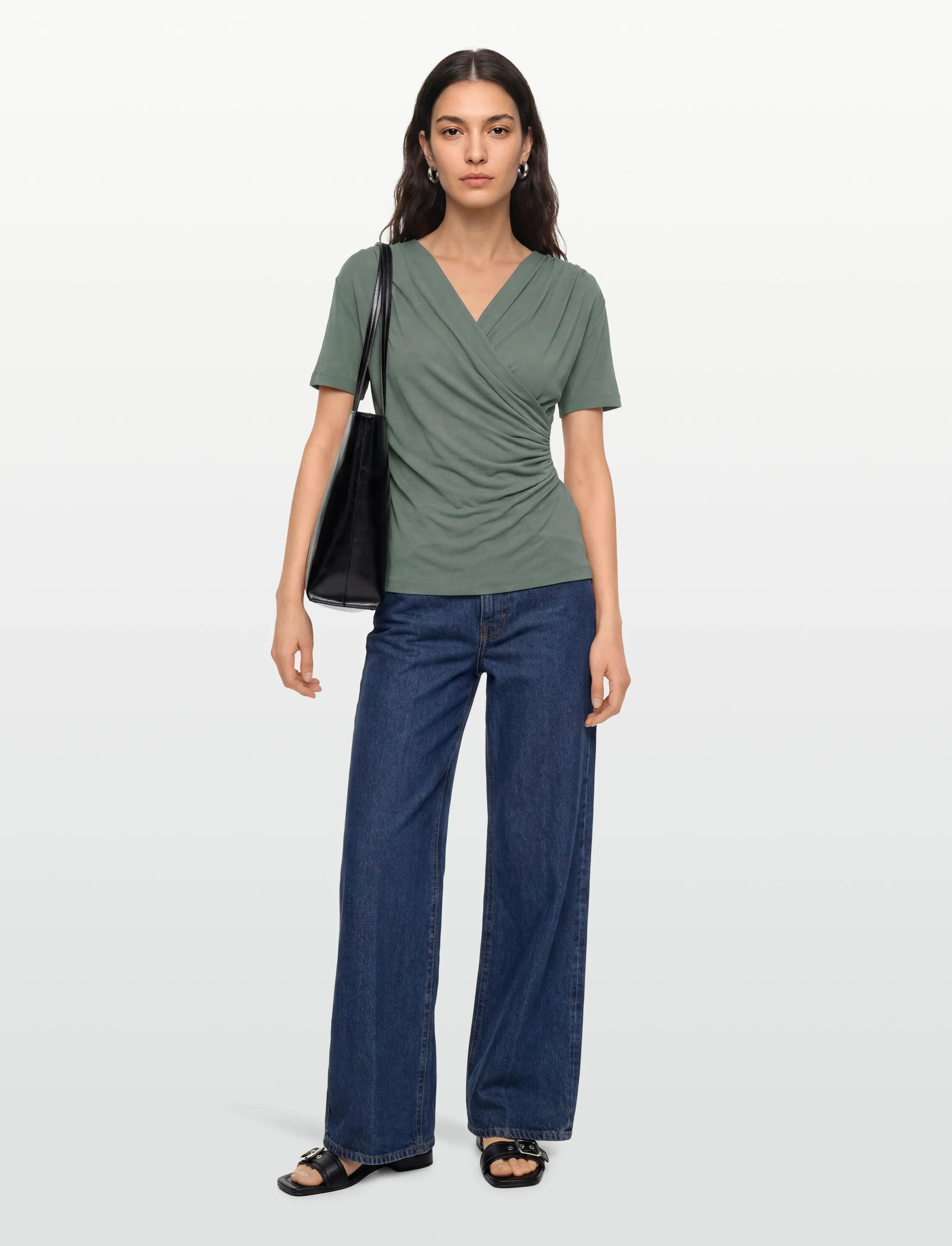 Bruuns Bazaar KatkaBBSynvita top - T-shirts - SWEET GREEN / green