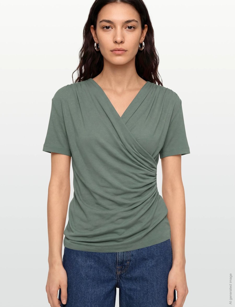 Bruuns Bazaar - KatkaBBSynvita - t-shirts - sweet green - 3