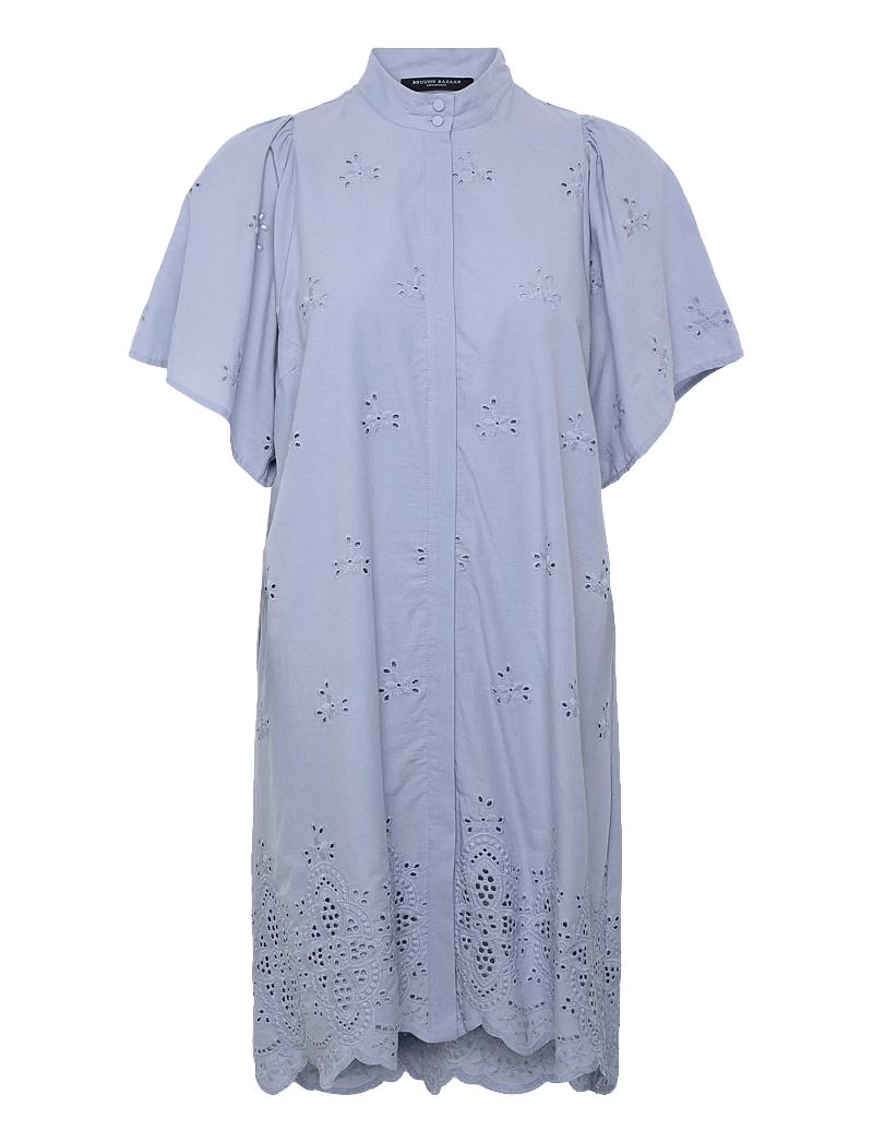 Bruuns Bazaar - MynteBBPhilly dress - sommerkjoler - eventide blue - 0