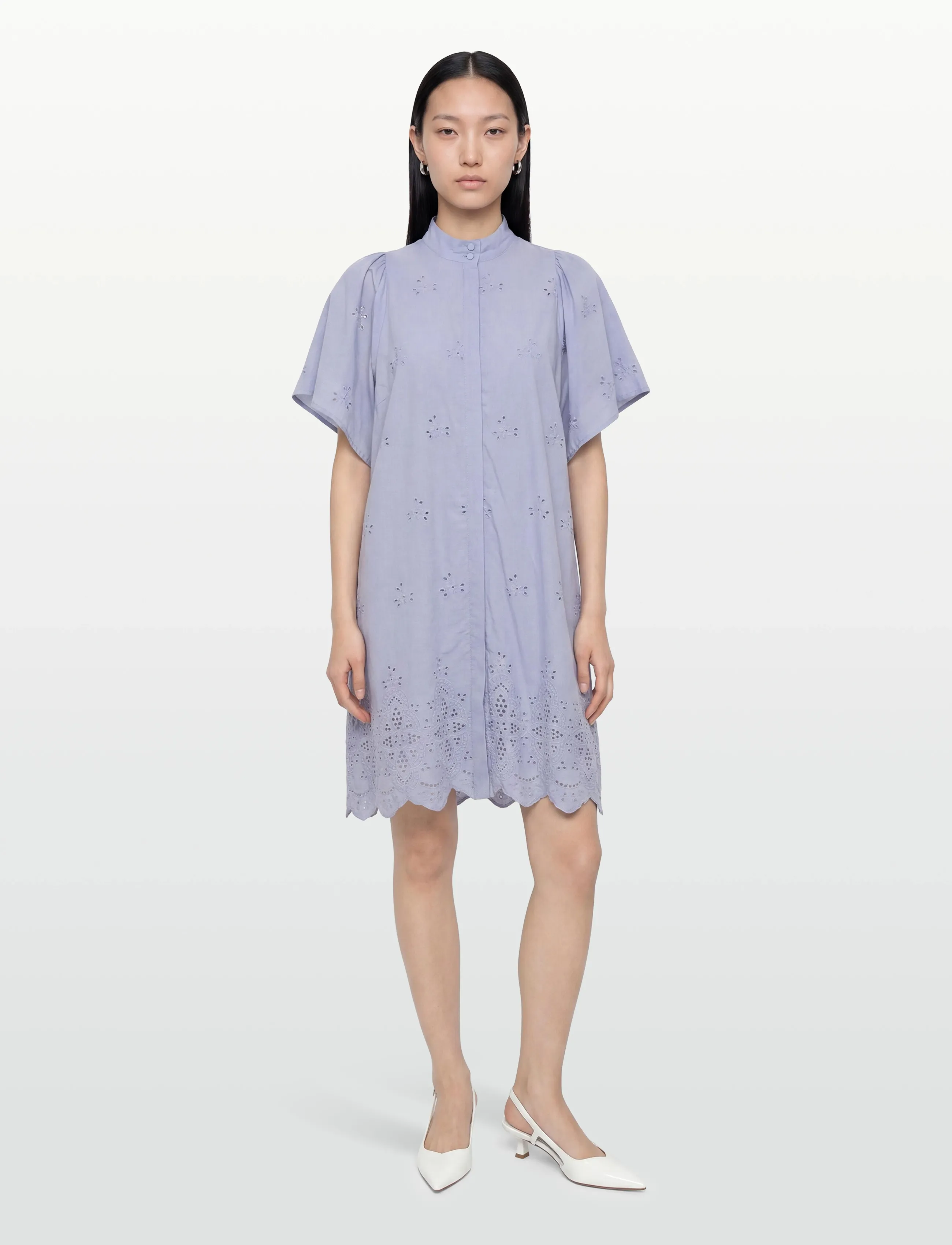 Bruuns Bazaar MynteBBPhilly dress - Shirt Dresses - EVENTIDE BLUE / blue